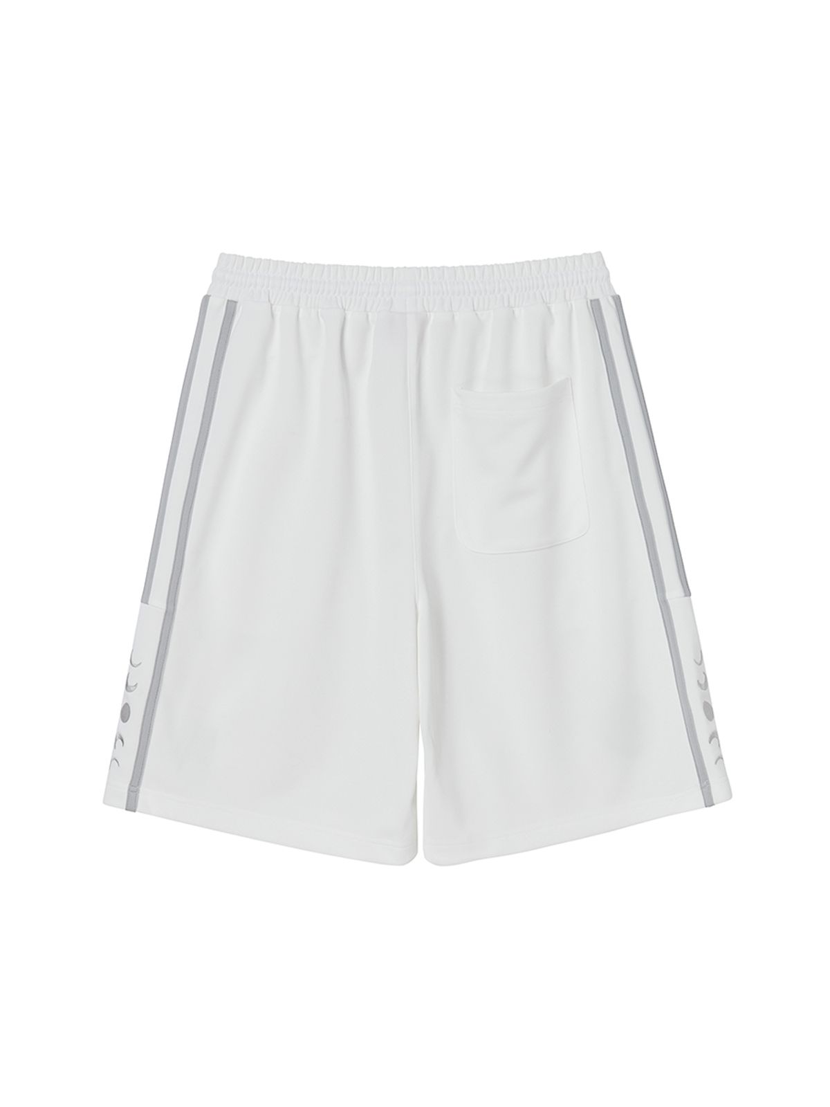 엔와이엑스엑스(NYXX) SIDE LINE TRACK SHORTS WHITE