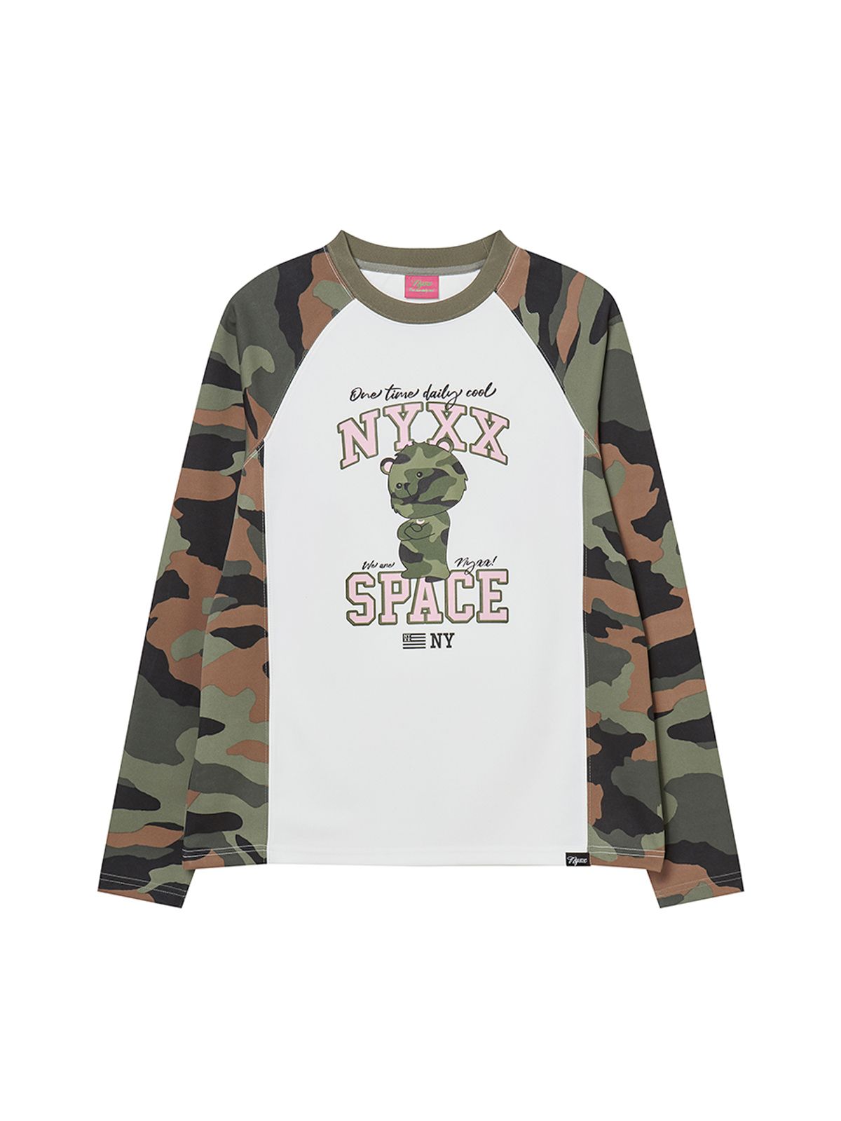 엔와이엑스엑스(NYXX) TOUGH BEAR LONG SLEEVE CAMO