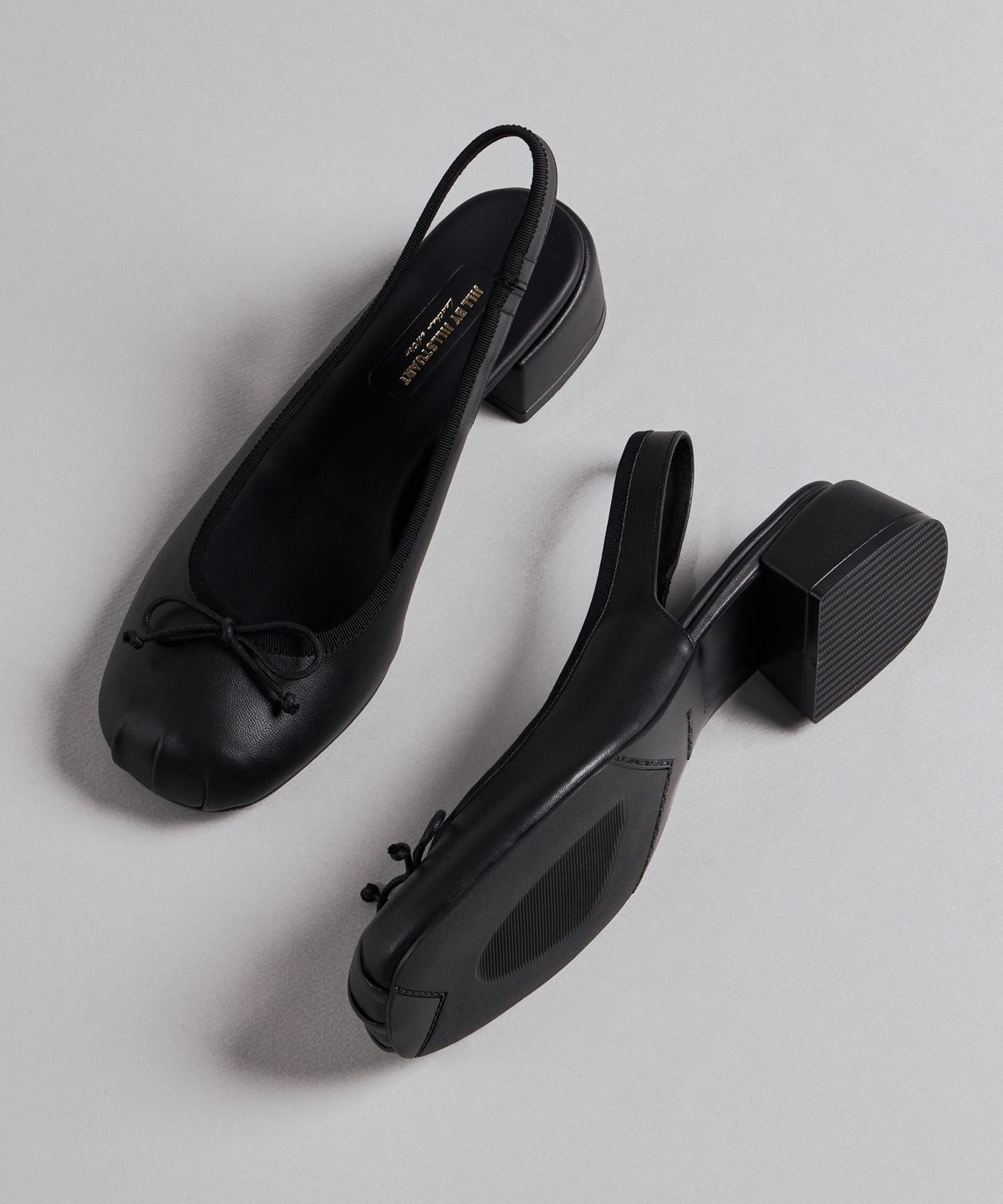 질바이질스튜어트(JILL BY JILLSTUART) [로렌] 셔링 리본 슬링백 - 3color