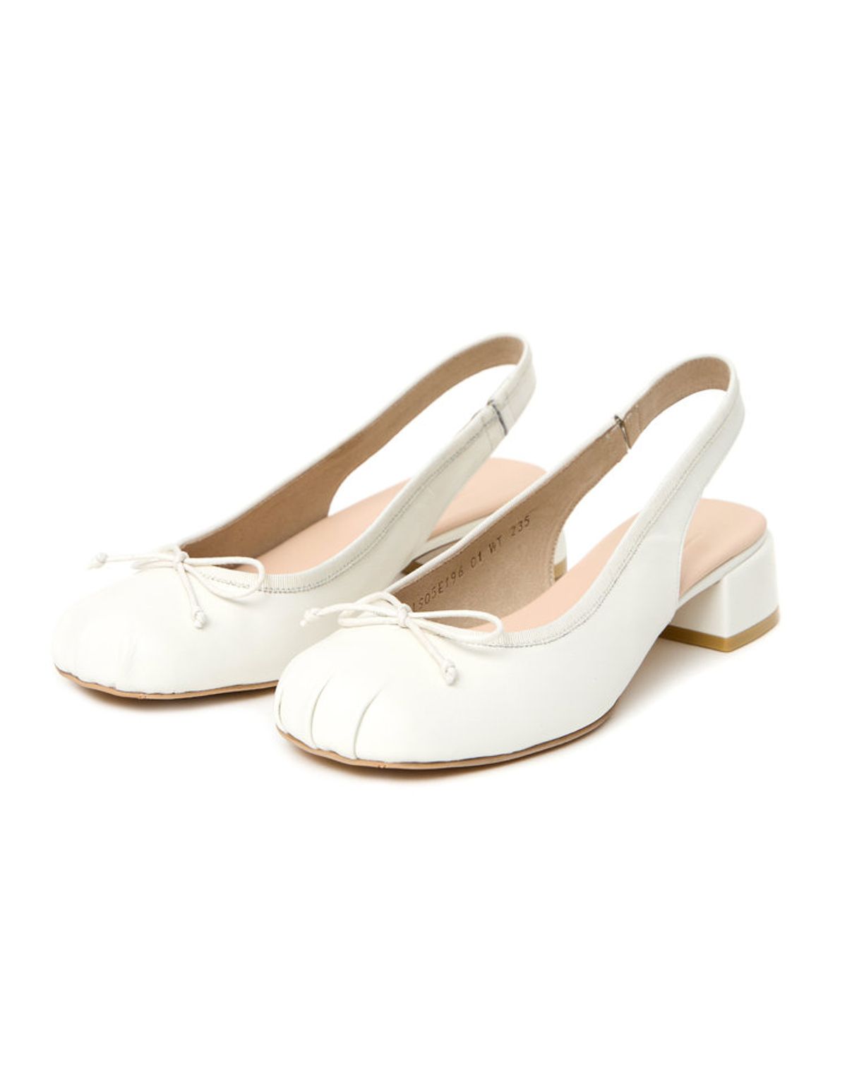 질바이질스튜어트(JILL BY JILLSTUART) [로렌] 셔링 리본 슬링백 - 3color