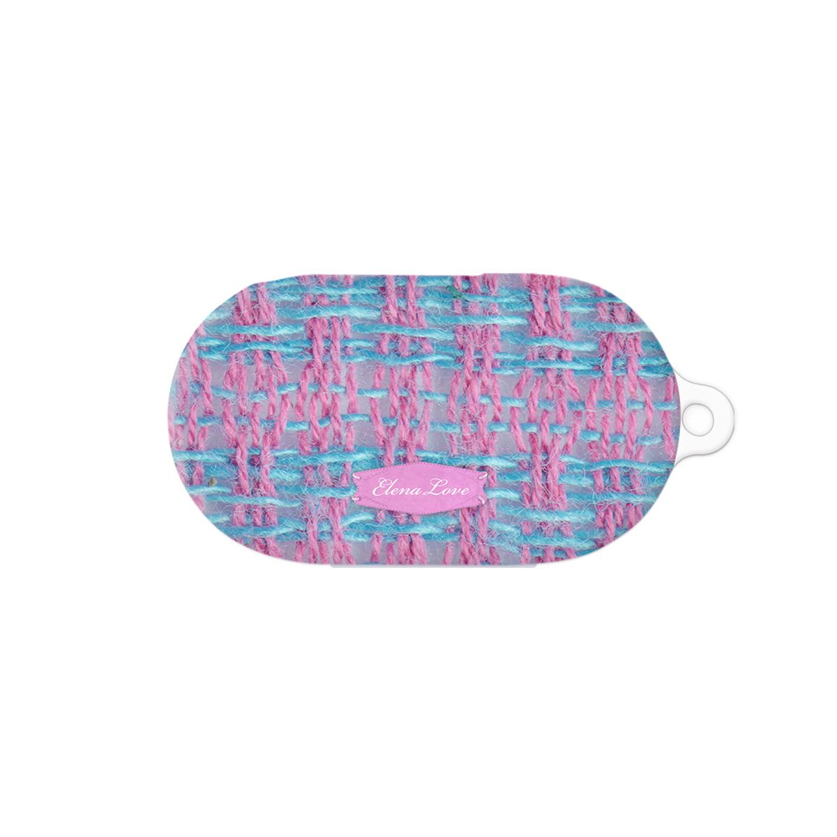 엘레나 러브(ELENALOVE) [Buds case] Purple knitting 버즈케이스