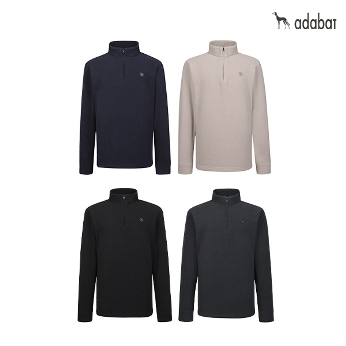 아다바트(ADABAT) 플리스 하프집업 남성 4color