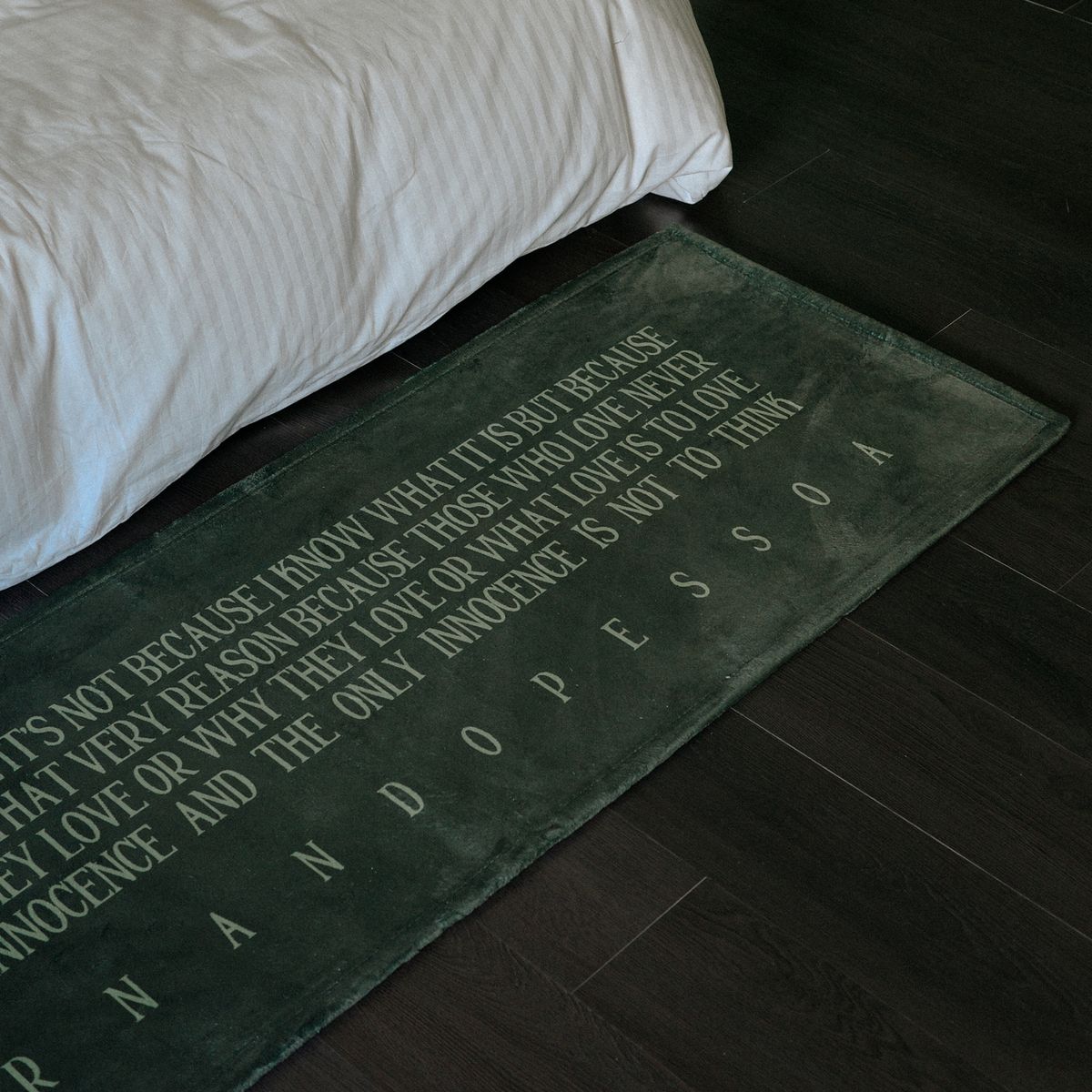 슬립타이트 오브젝트(SLEEPTIGHT OBJECT) LNL pessoa green siderug 침실러그 주방매트
