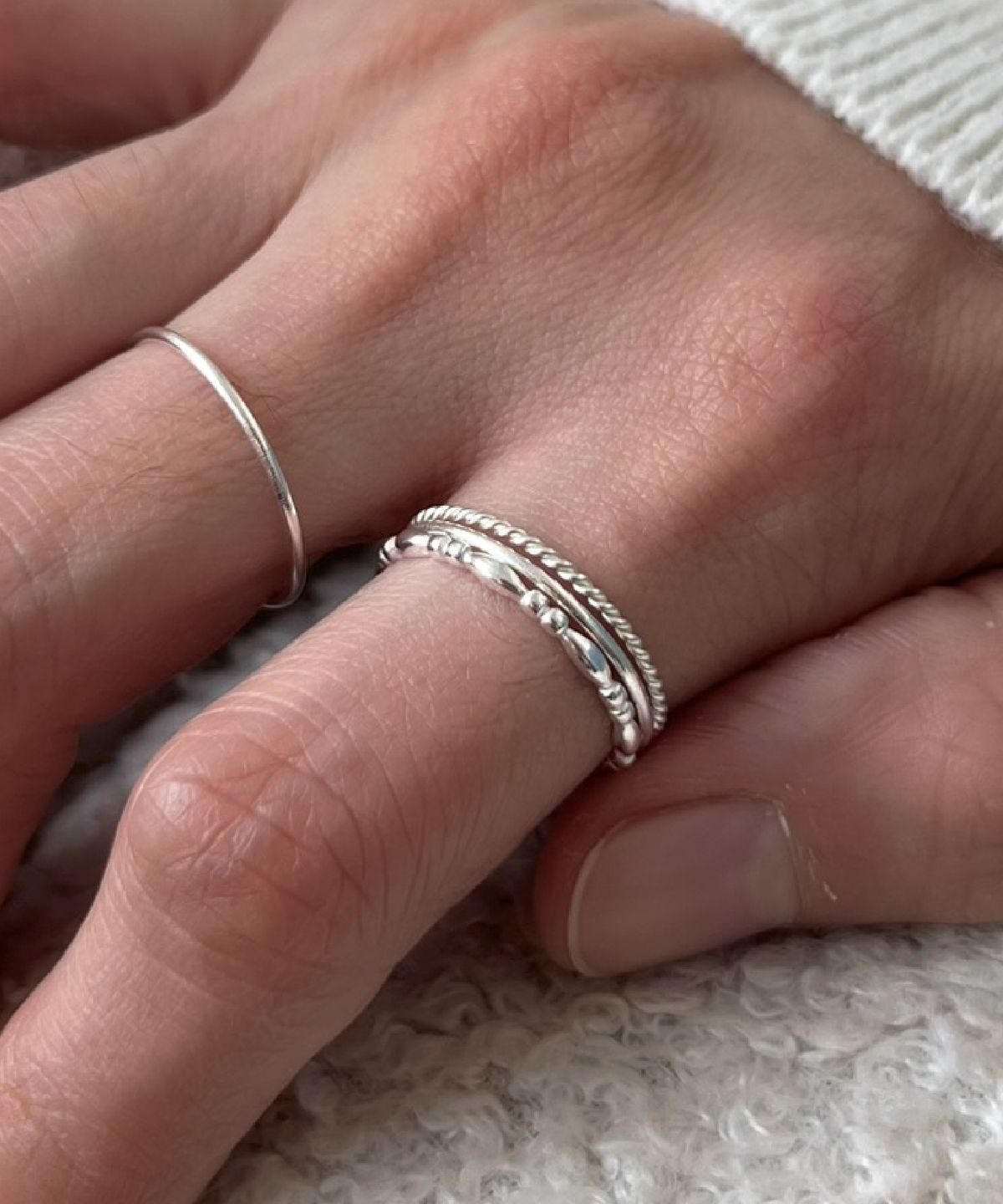 바라두(BARADU) [BARADU 925] Tie thin ring