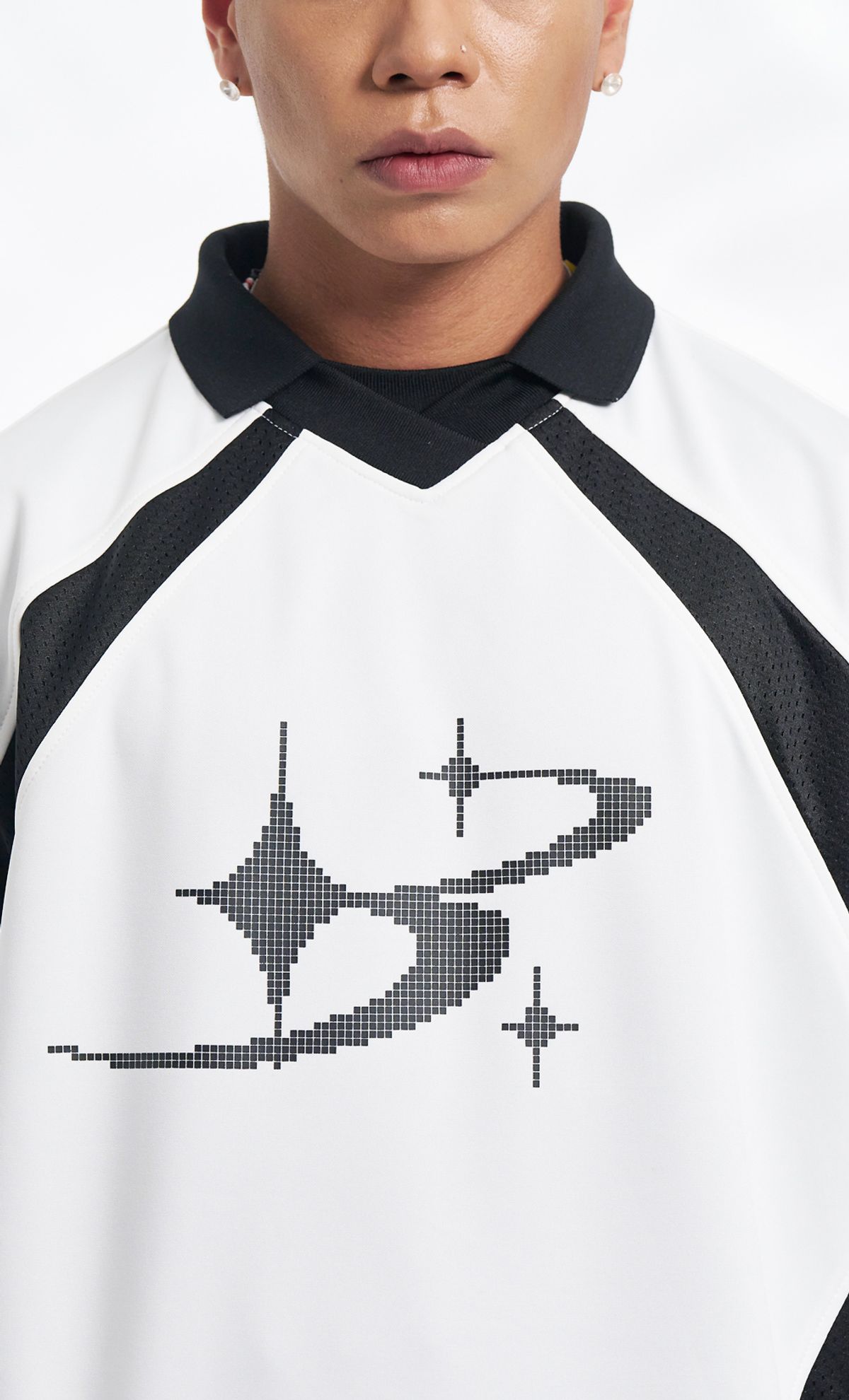 블렌트(BLENT) Block Jersey - White