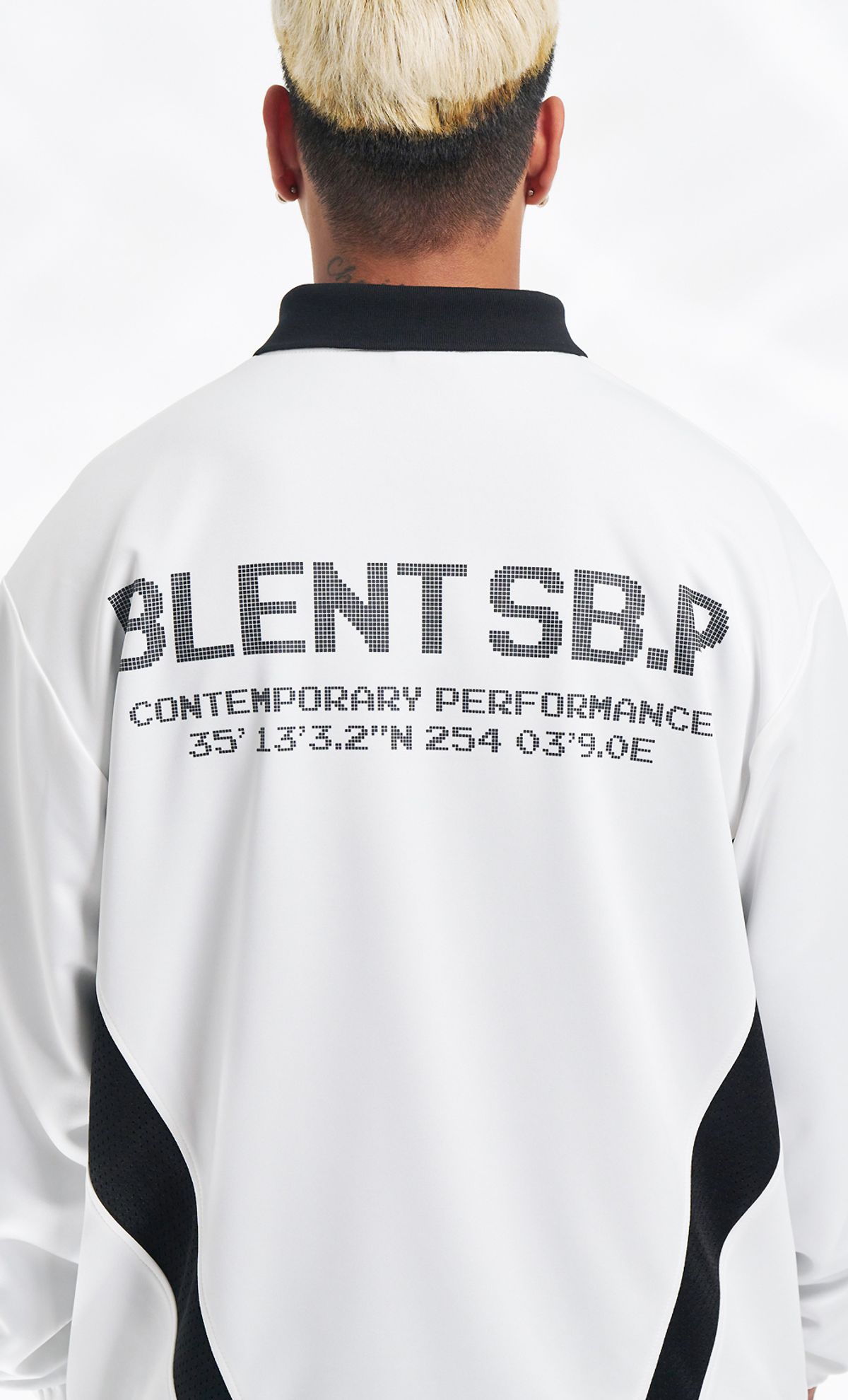 블렌트(BLENT) Block Jersey - White