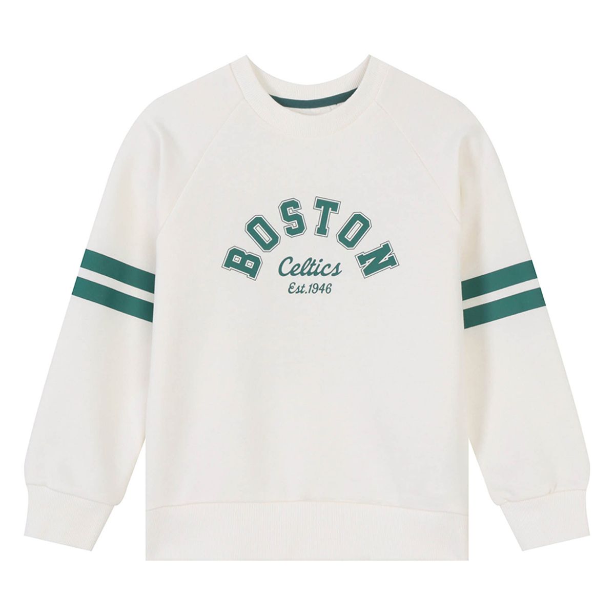 엔비에이 키즈(NBA KIDS) BOS 팀 로고 맨투맨(K251TS010P) 아이보리