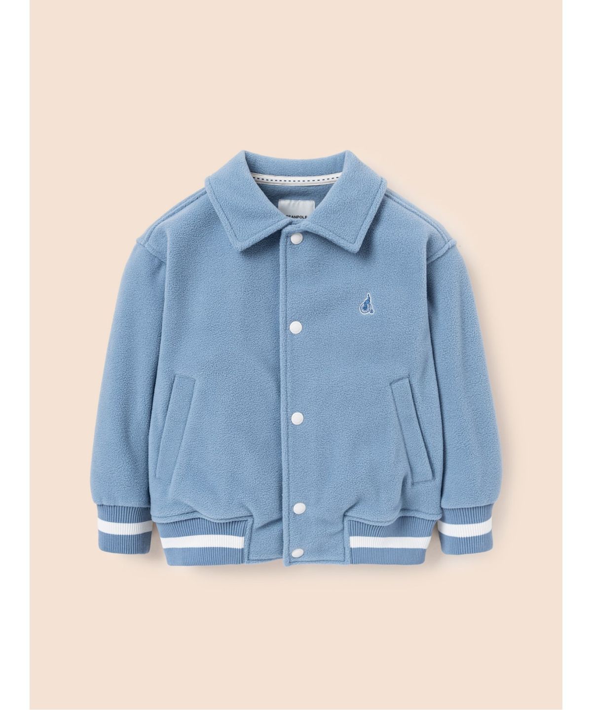 빈폴 키즈(BEANPOLE KIDS) 플리스 칼라 야구점퍼  스카이 블루 (BI5141U01Q) (BI5141U01Q)