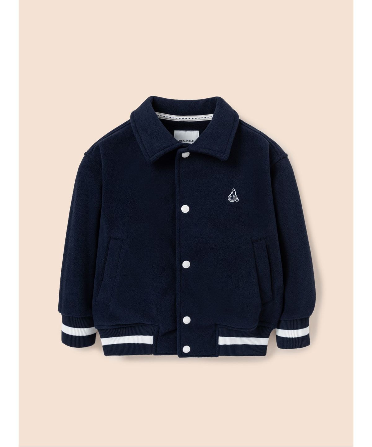 빈폴 키즈(BEANPOLE KIDS) 플리스 칼라 야구점퍼  네이비 (BI5141U01R) (BI5141U01R)
