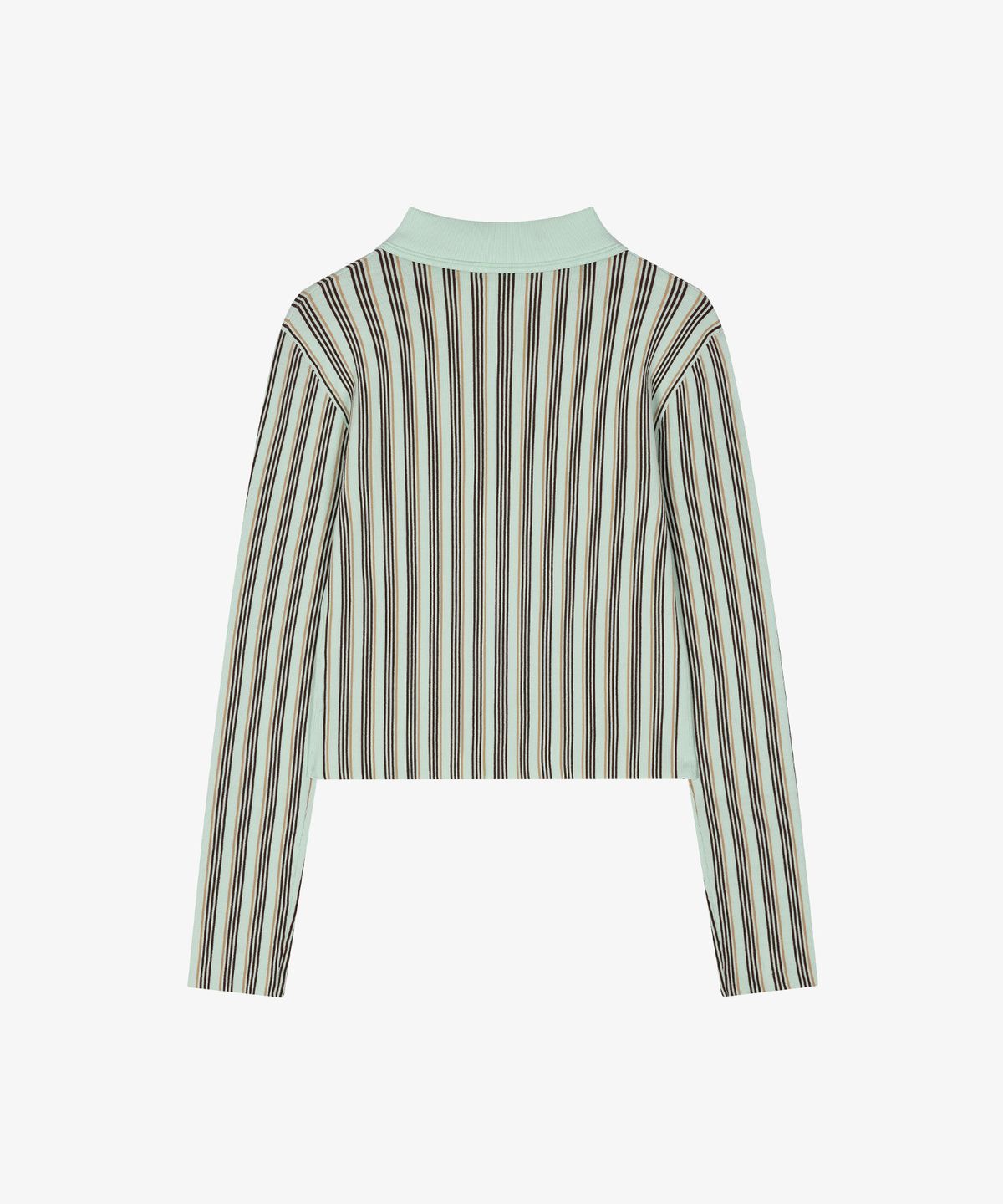 그로브(GROVE) CHARD STRIPE BUTTON KNIT [3COLORS]