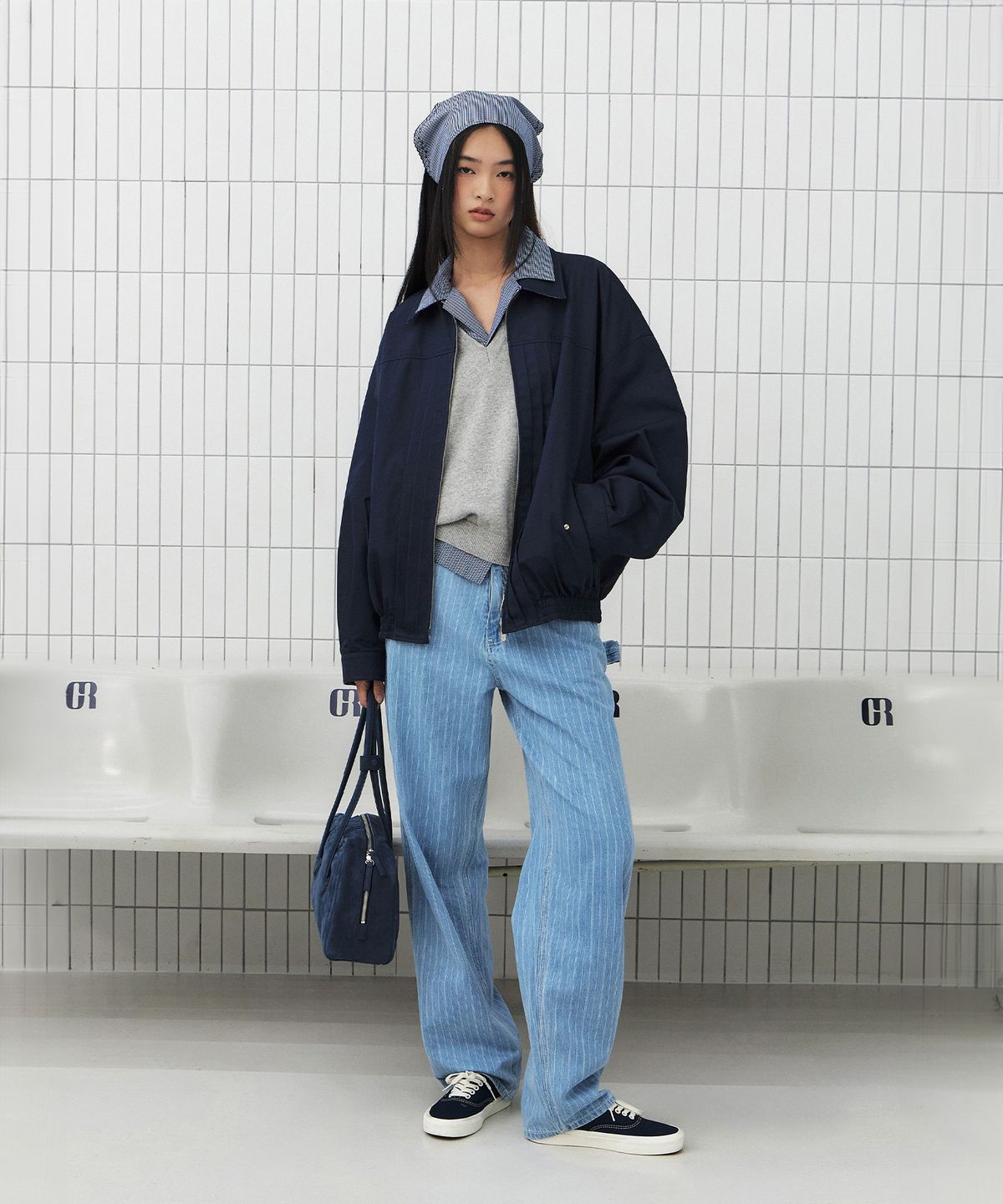 그로브(GROVE) NORMA DENIM PANTS [2COLORS]