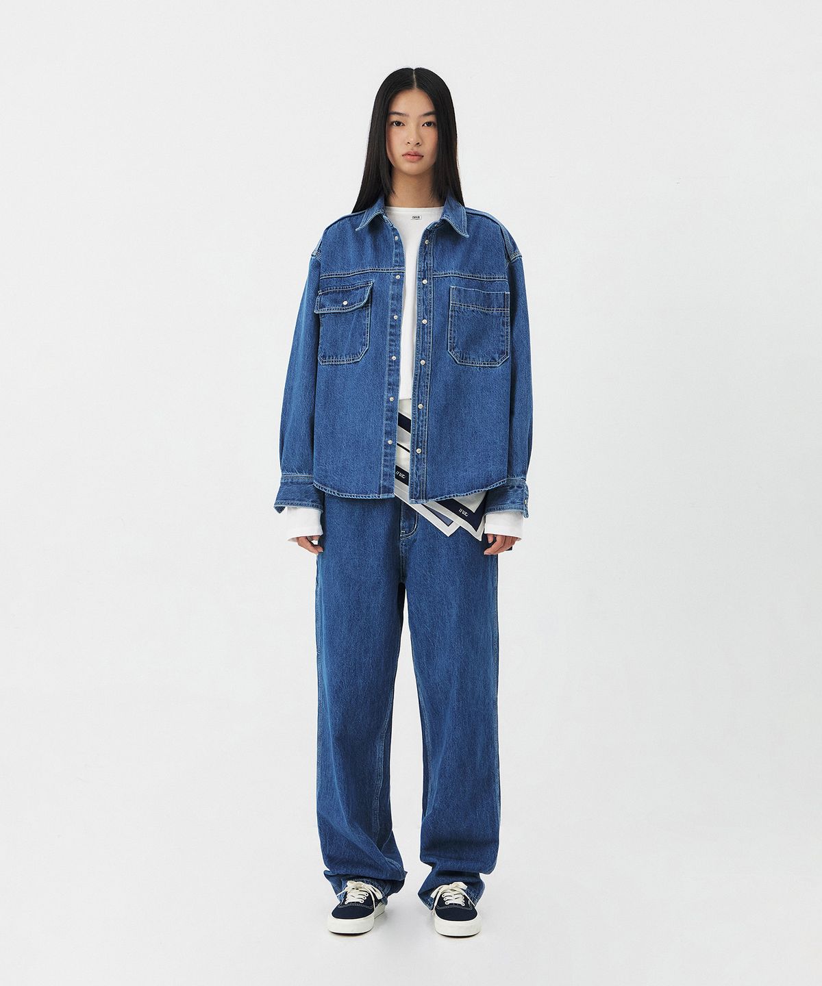 그로브(GROVE) NORMA DENIM PANTS [2COLORS]