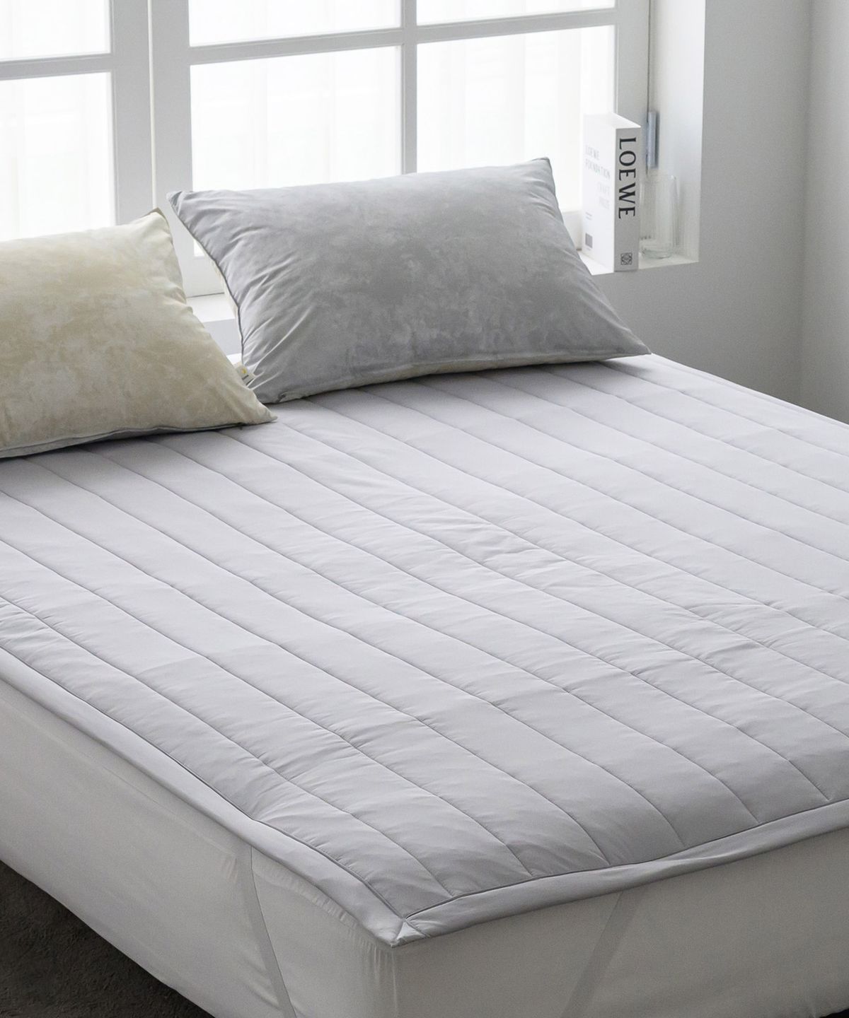 샤이닝홈(SHININGHOME) 더블리 구름블렌드 M2 알러지케어 고정밴드 침대패드 SS/Q 2size