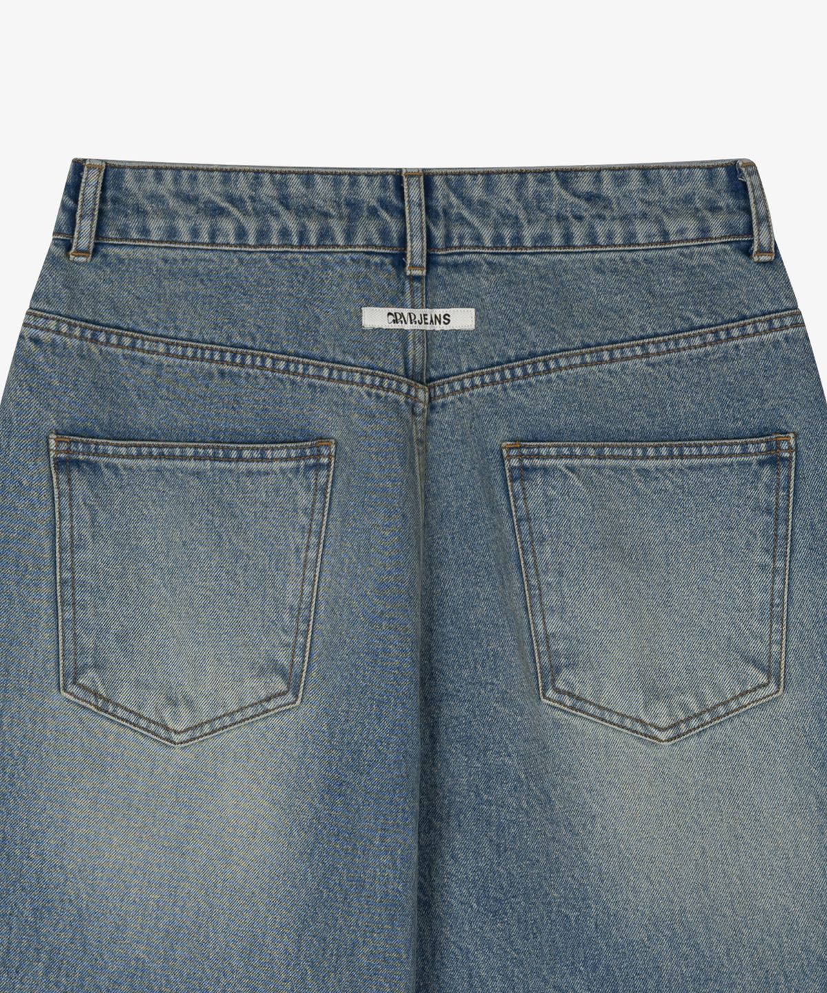 그로브(GROVE) LID HIGH WAIST DENIM PANTS [2COLORS]