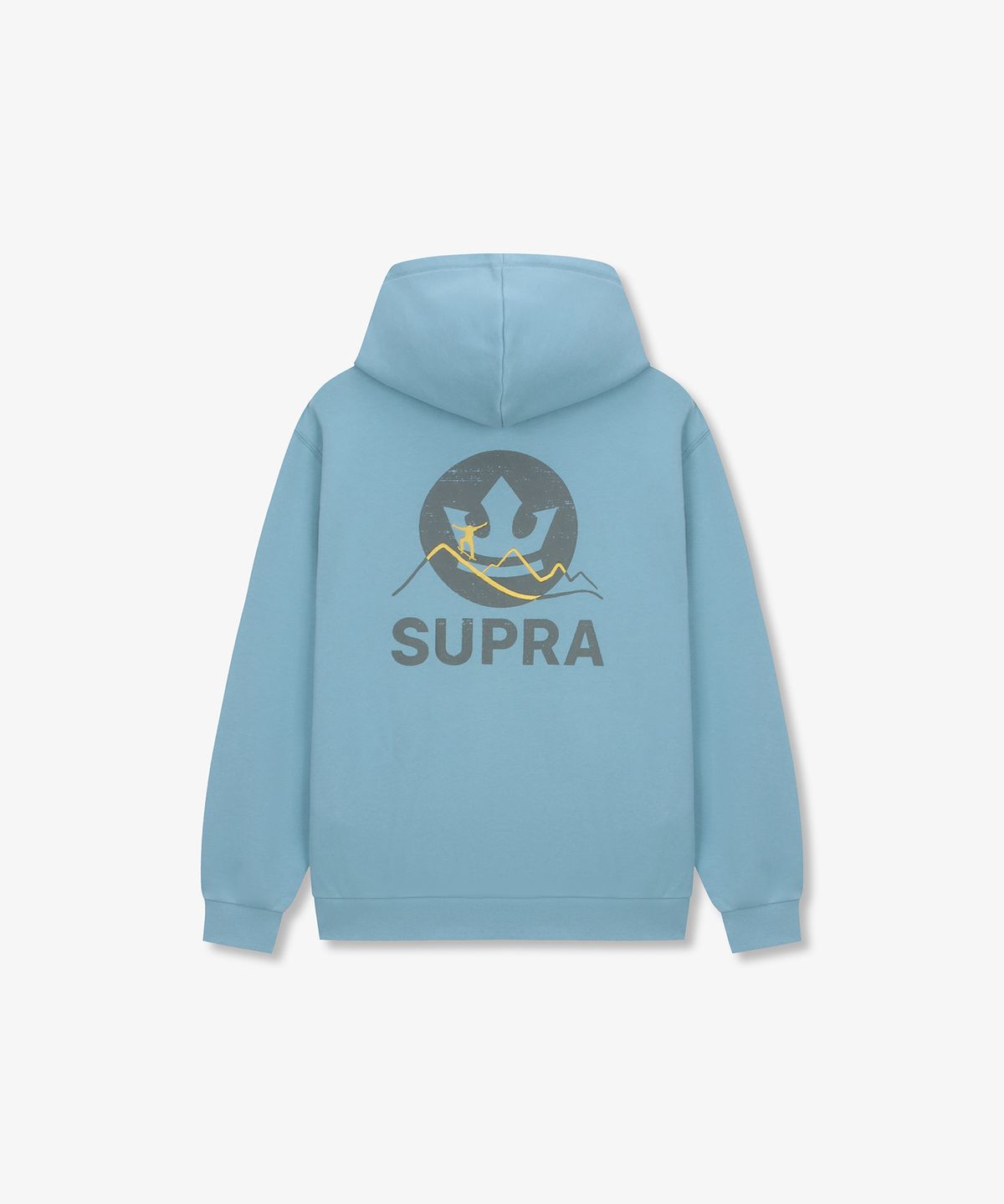 수프라(SUPRA) 크라운 크로스 마운틴 라인 오버랩 후드(BLUE)