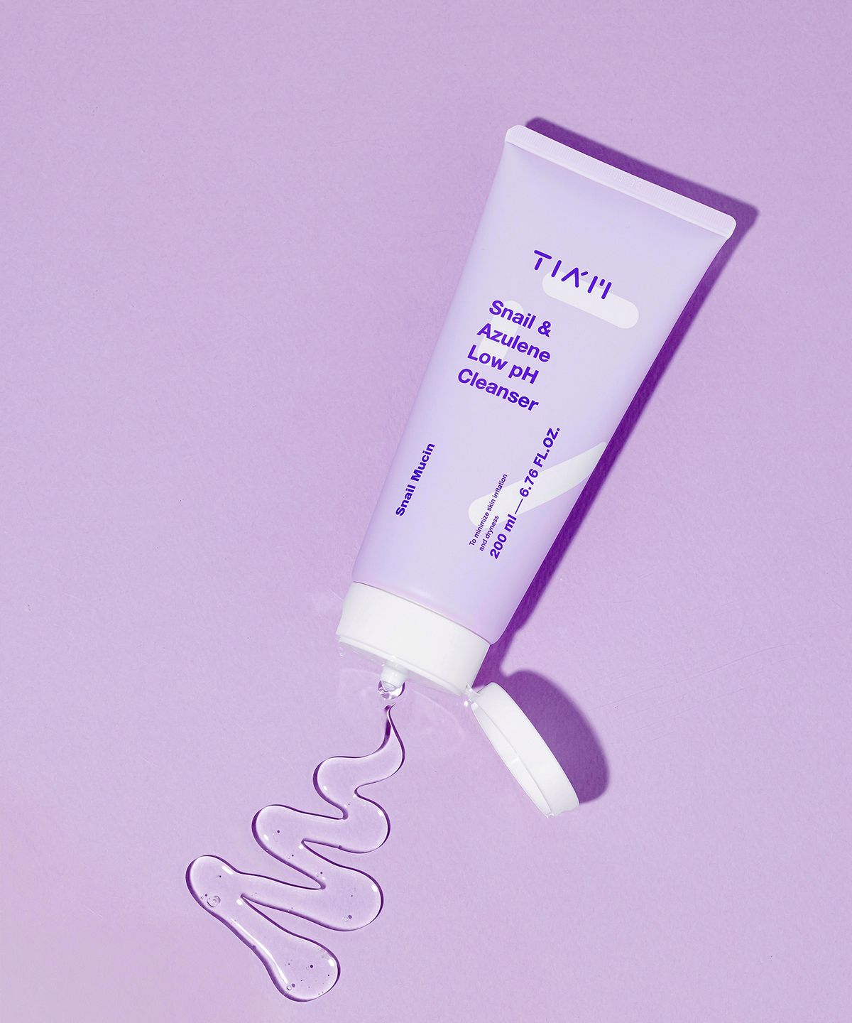 티암(TIAM) [2 PACK] 스네일&아줄렌 약산성 클렌저 200ml X 2개 + [증정] 클렌저샘플 X 5개