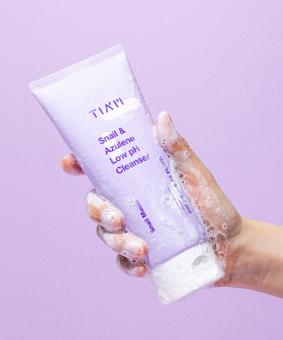 티암(TIAM) [2 PACK] 스네일&아줄렌 약산성 클렌저 200ml X 2개 + [증정] 클렌저샘플 X 5개