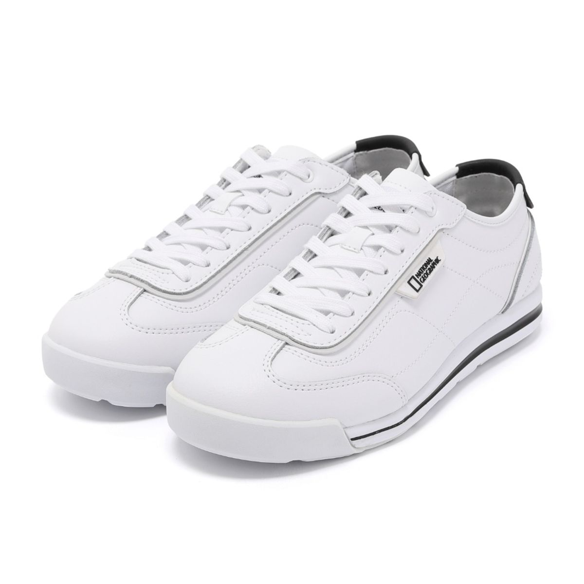 내셔널지오그래픽(NATIONALGEOGRAPHIC) N255USN318 플로팅 스니커즈 V3 WHITE