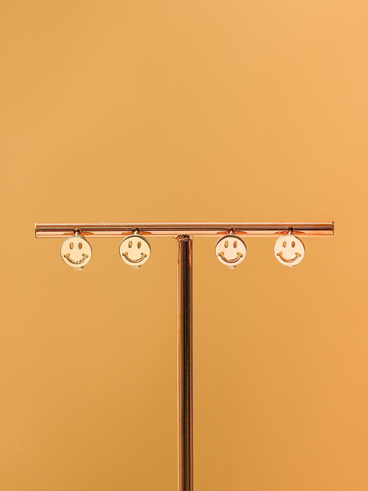 미니멀피어싱(MINIMALPIERCING) 14K 18K 해피 스마일 연골 원터치 귀걸이