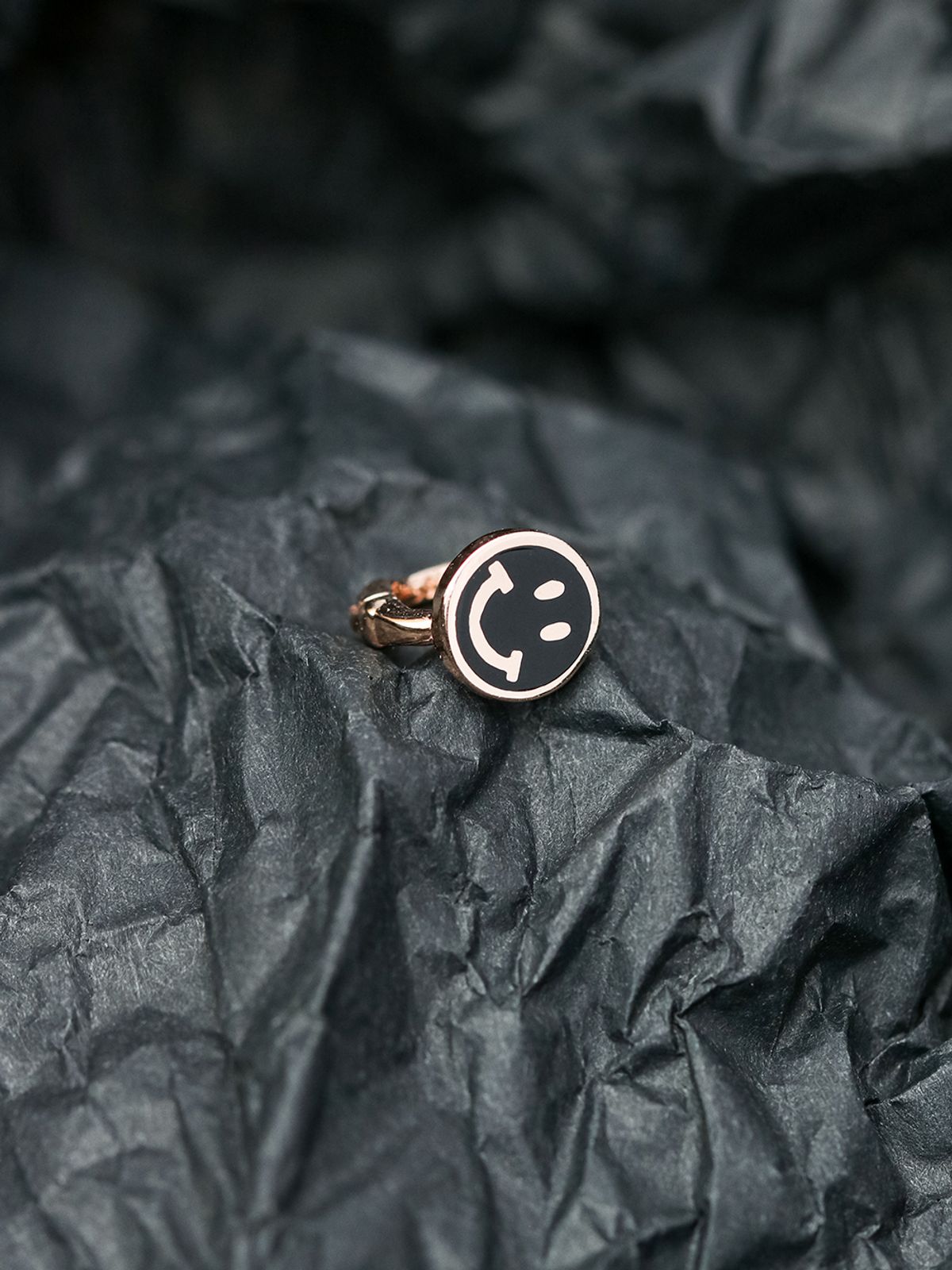 미니멀피어싱(MINIMALPIERCING) 14K 18K 컬러풀 스마일 연골 원터치 귀걸이