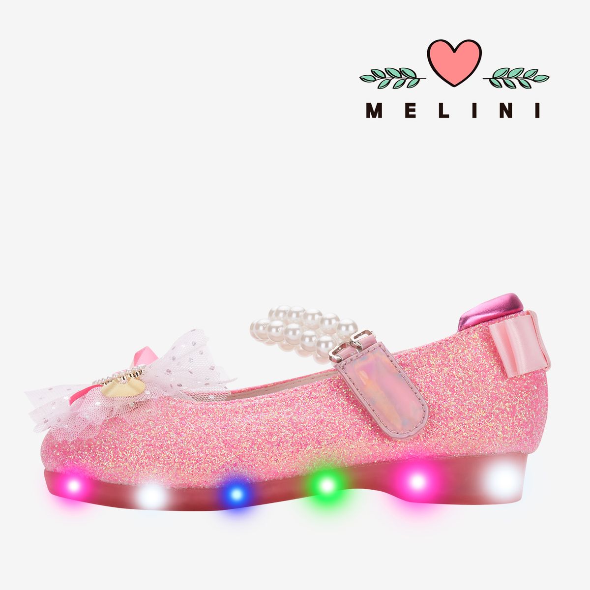 멜리니(MELINI) 여아구두 제이드메이-트윙클핑크
