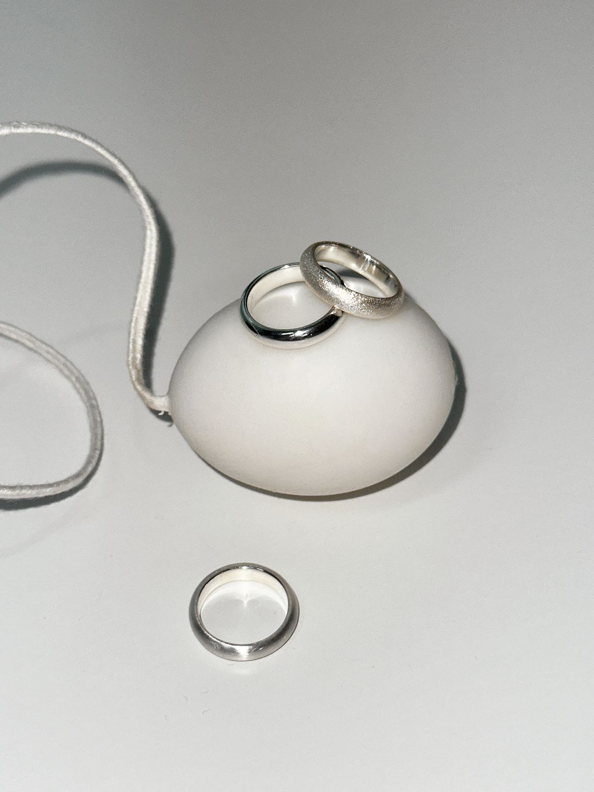 빈움(VINOOM) Bold texture ring set (세트)