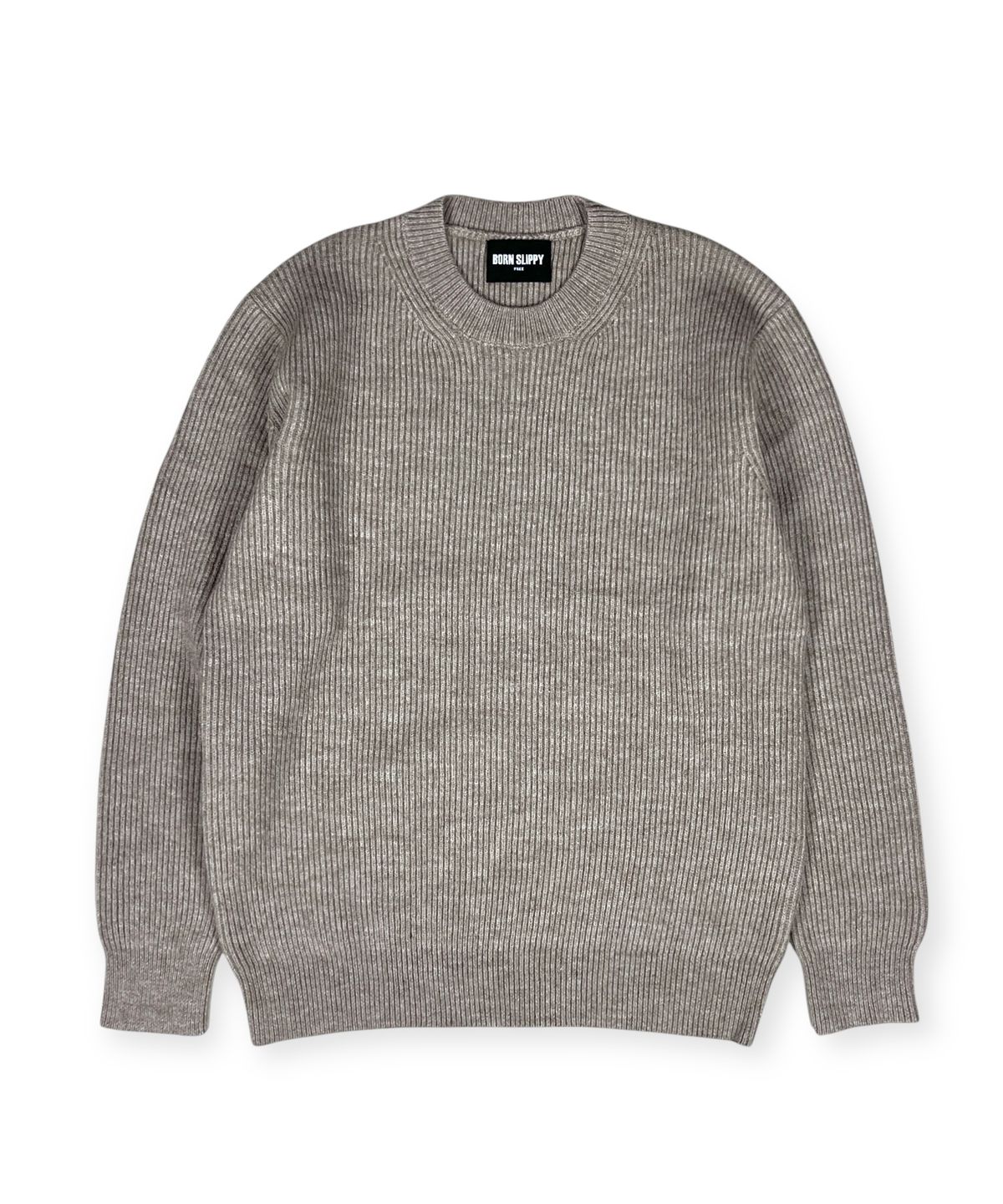 본슬리피(BORN SLIPPY) Soft Hachi Cushion Round Knit (Choco)