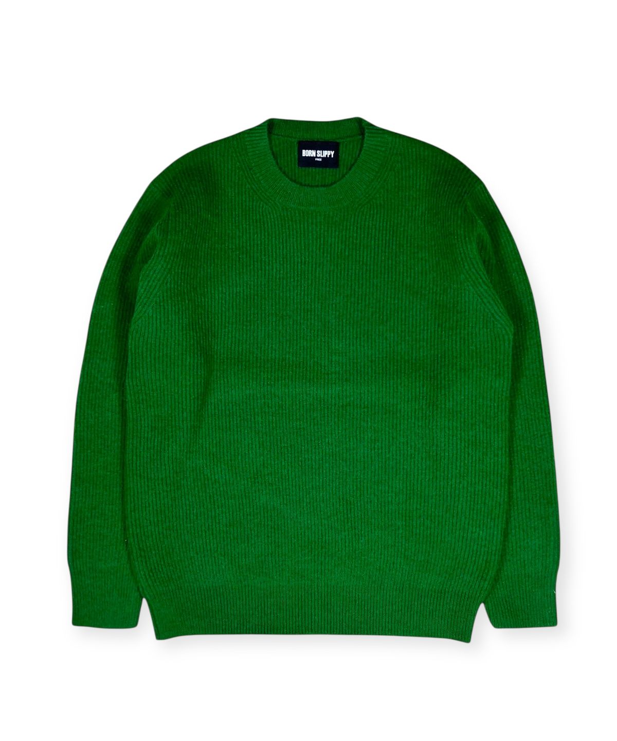 본슬리피(BORN SLIPPY) Soft Hachi Cushion Round Knit (Green)
