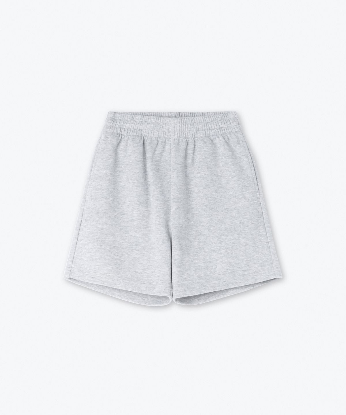 무신사 스탠다드 키즈(MUSINSA STANDARD KIDS) [쿨탠다드] 복서 핏 스웨트 쇼츠 [미디엄 그레이]
