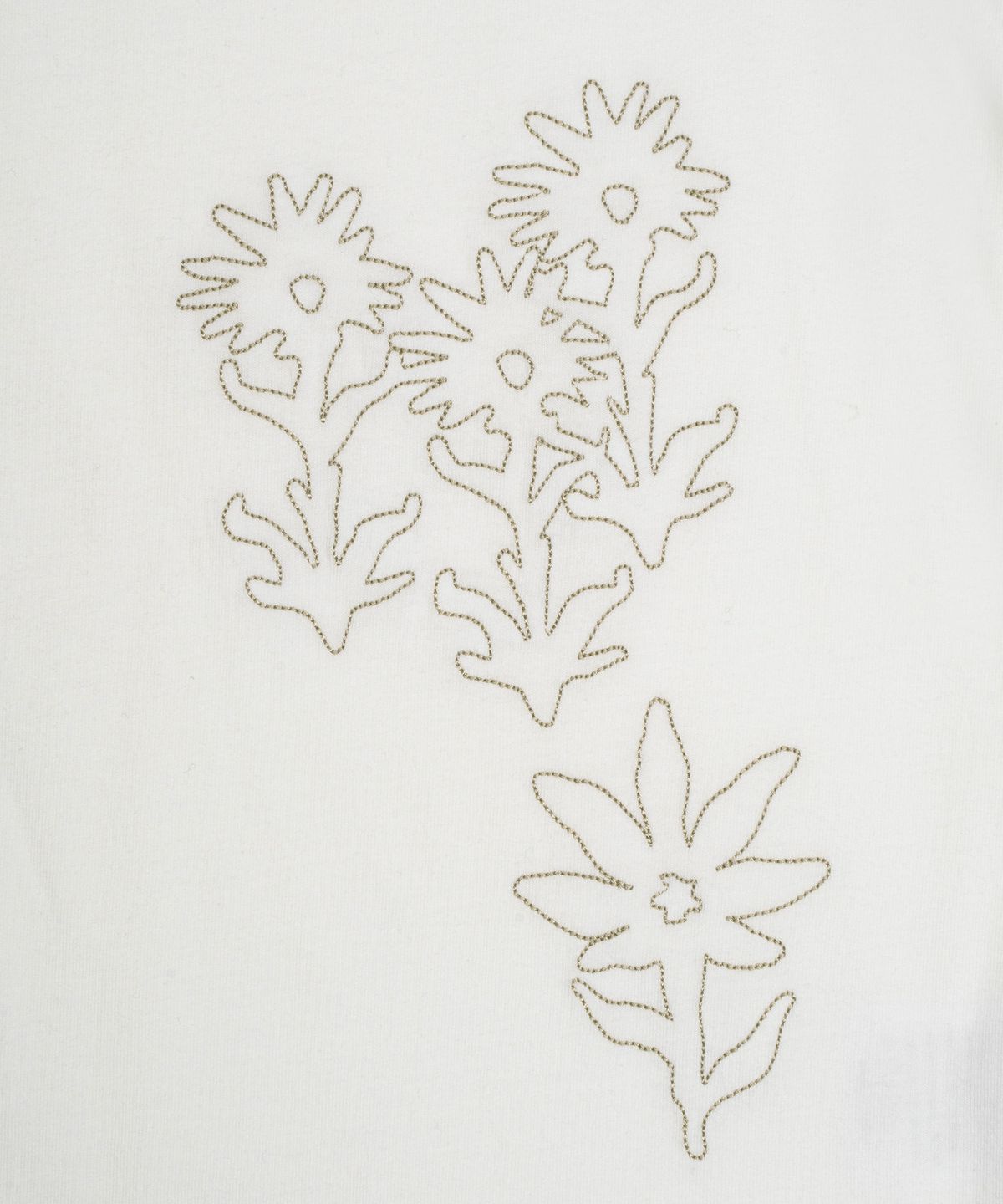더콜디스트모먼트(THE COLDEST MOMENT) TCM garden long sleeve (white/ivory)