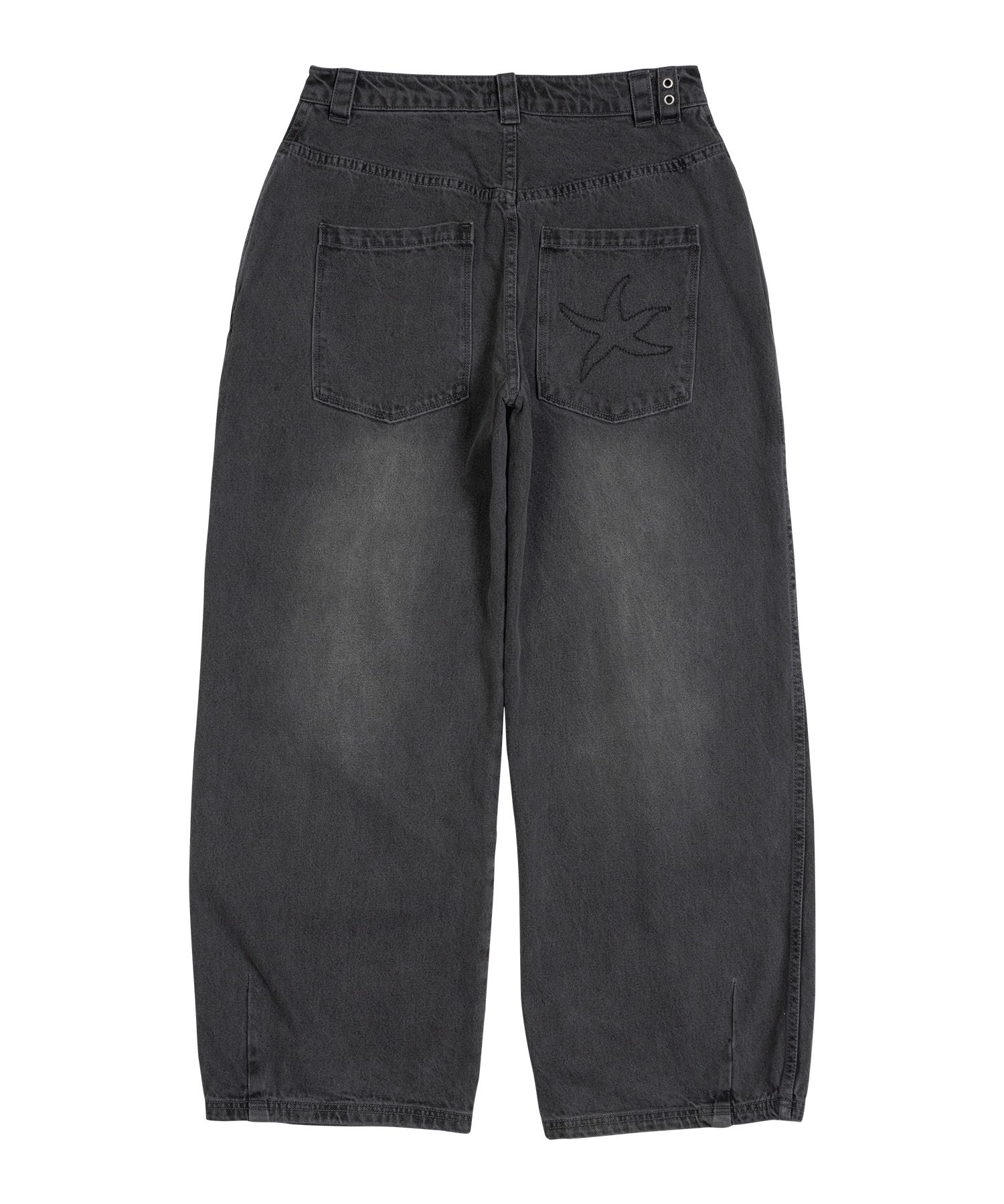 MUSINSA | THE COLDEST MOMENT TCM starfish denim pants (grey)