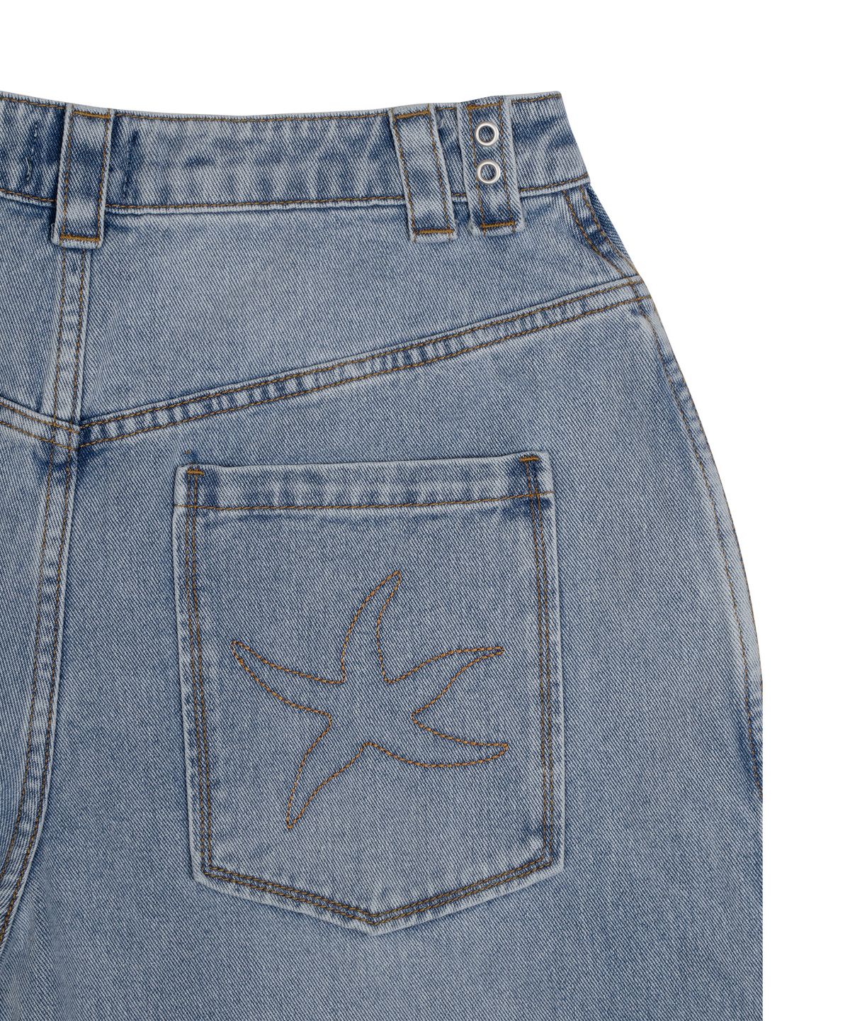 더콜디스트모먼트(THE COLDEST MOMENT) TCM starfish denim pants (blue)