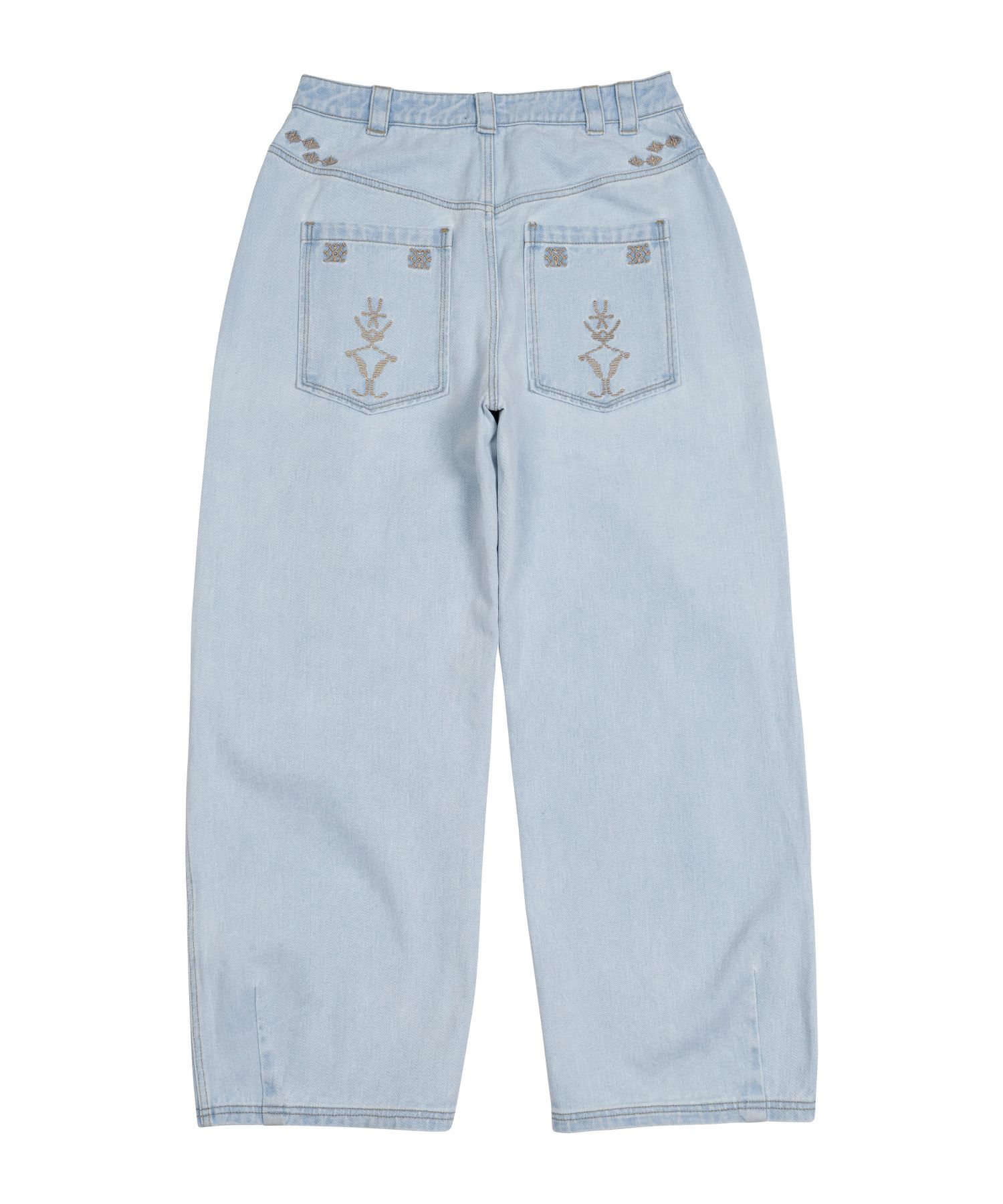 【THE COLDEST MOMENT】25ss TCM ethnic denim pants MUSINSA | THE COLDEST MOMENT TCM ethnic denim pants (light blue)
