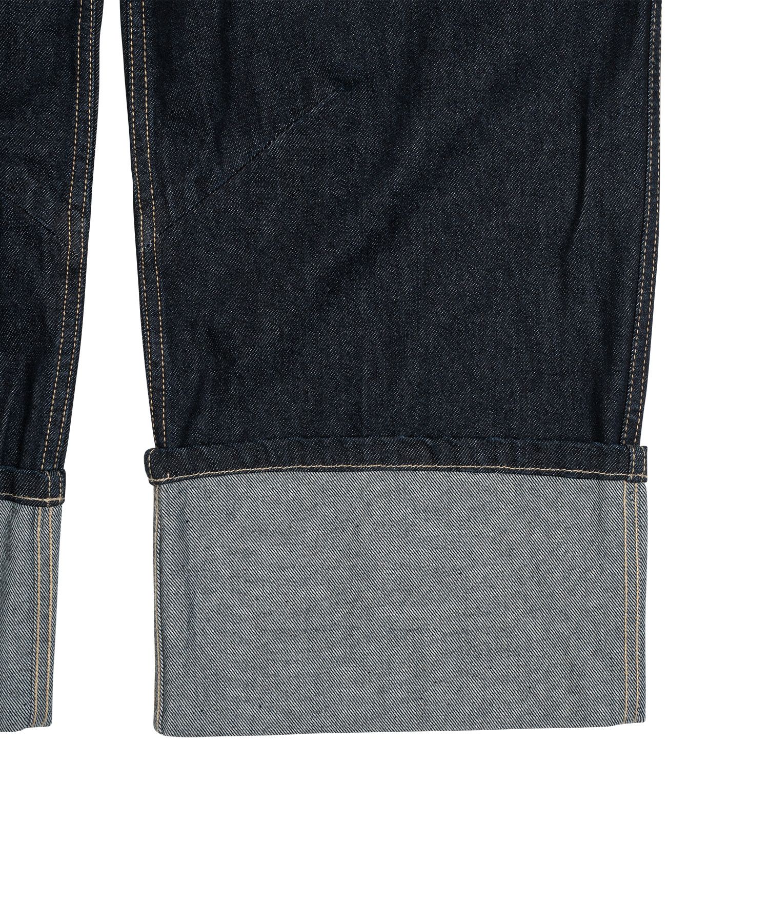 ◆25SS THE COLDEST MOMENT TCM roll up denim pants◆ MUSINSA | THE COLDEST MOMENT TCM roll up denim pants (navy)