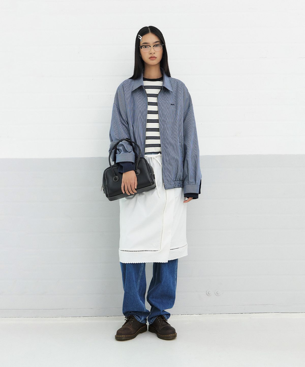 그로브(GROVE) VINE REVERSIBLE JUMPER [2COLORS]
