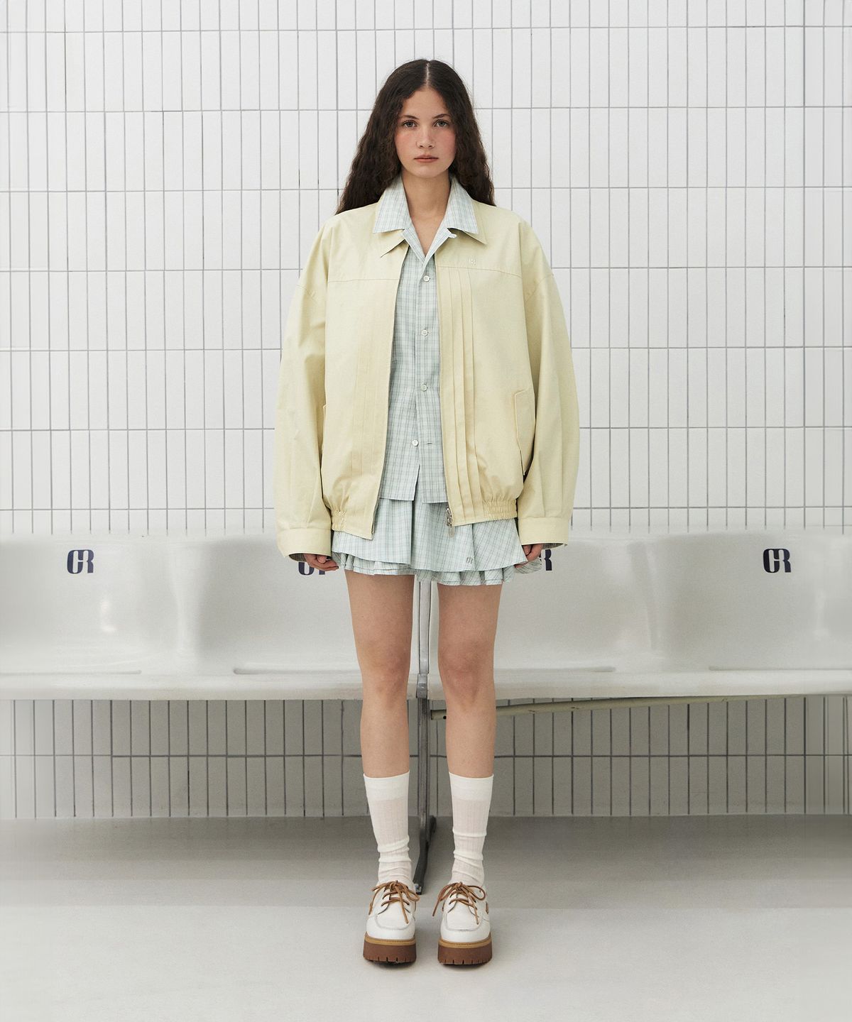 그로브(GROVE) VINE REVERSIBLE JUMPER [2COLORS]