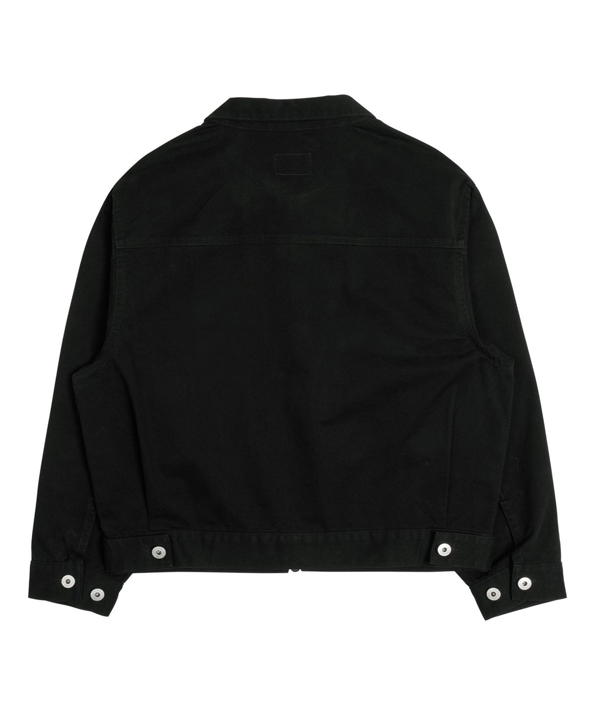 더콜디스트모먼트(THE COLDEST MOMENT) TCM washed mini logo jacket (black)