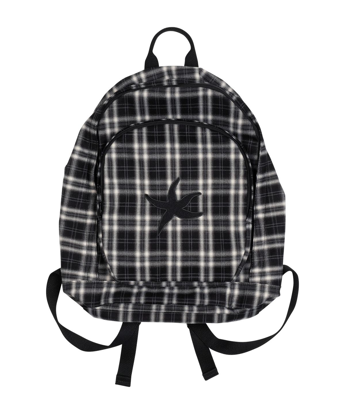 더콜디스트모먼트(THE COLDEST MOMENT) TCM starfish check backpack (black)