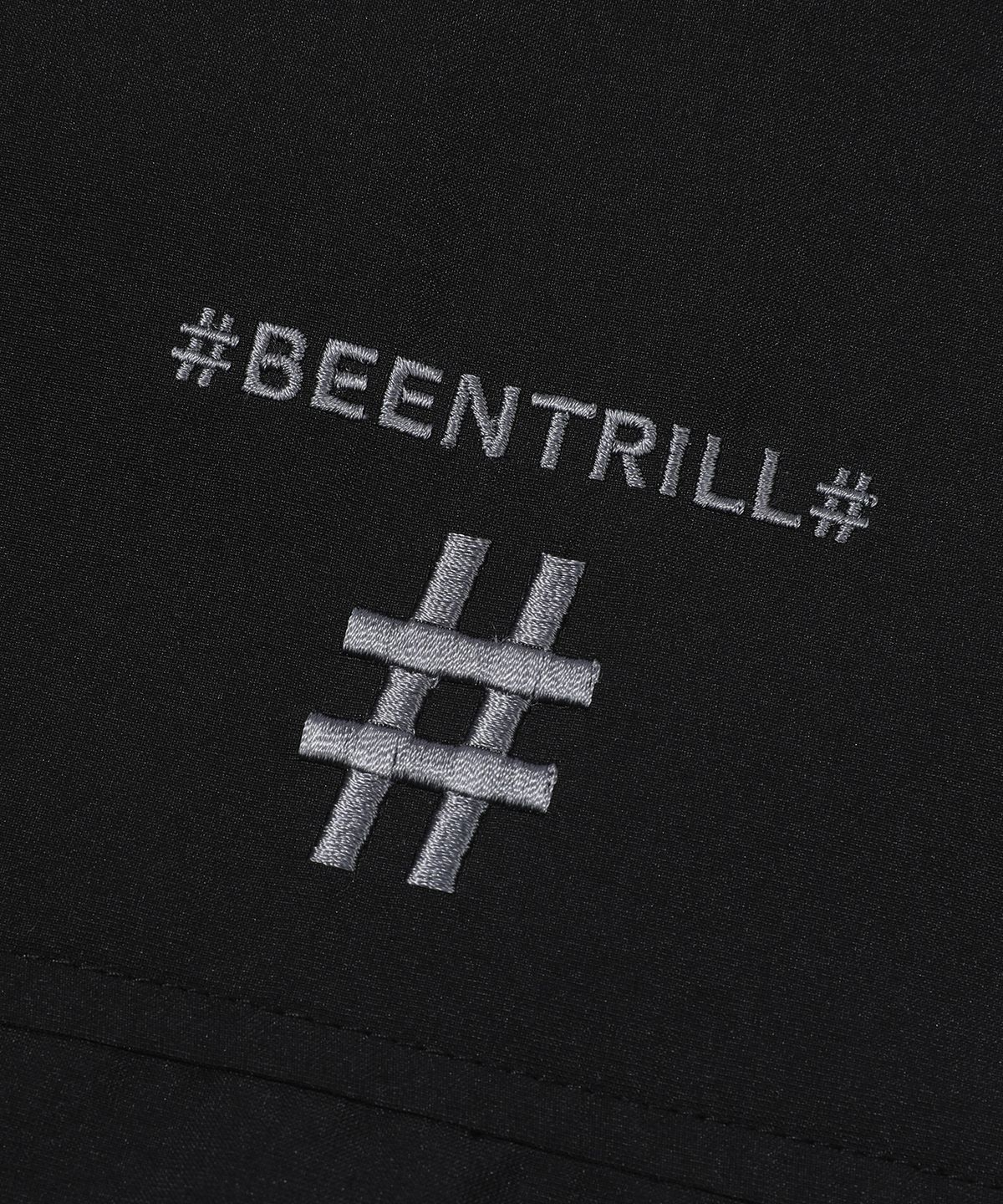 빈트릴(BEENTRILL) 고프 포켓 윈드브레이커(블랙)