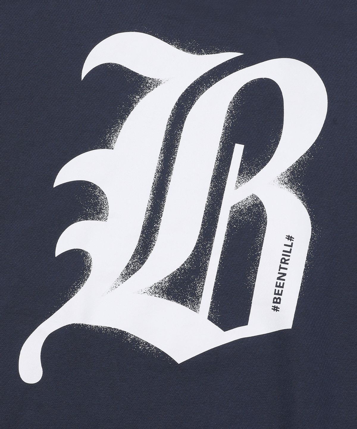 빈트릴(BEENTRILL) B고딕 로고 후드(인디고)