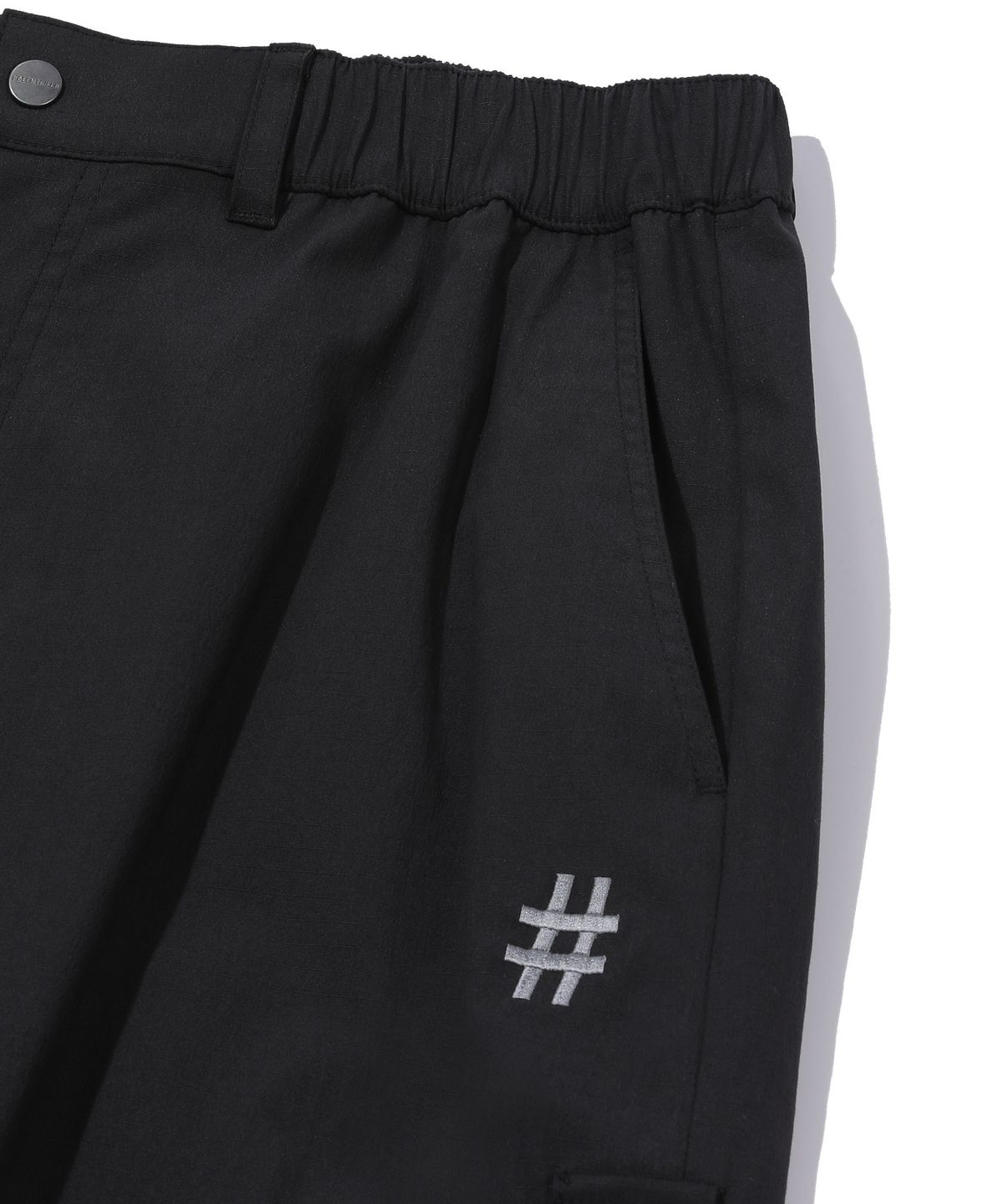 빈트릴(BEENTRILL) 립스탑 카고 팬츠(블랙)