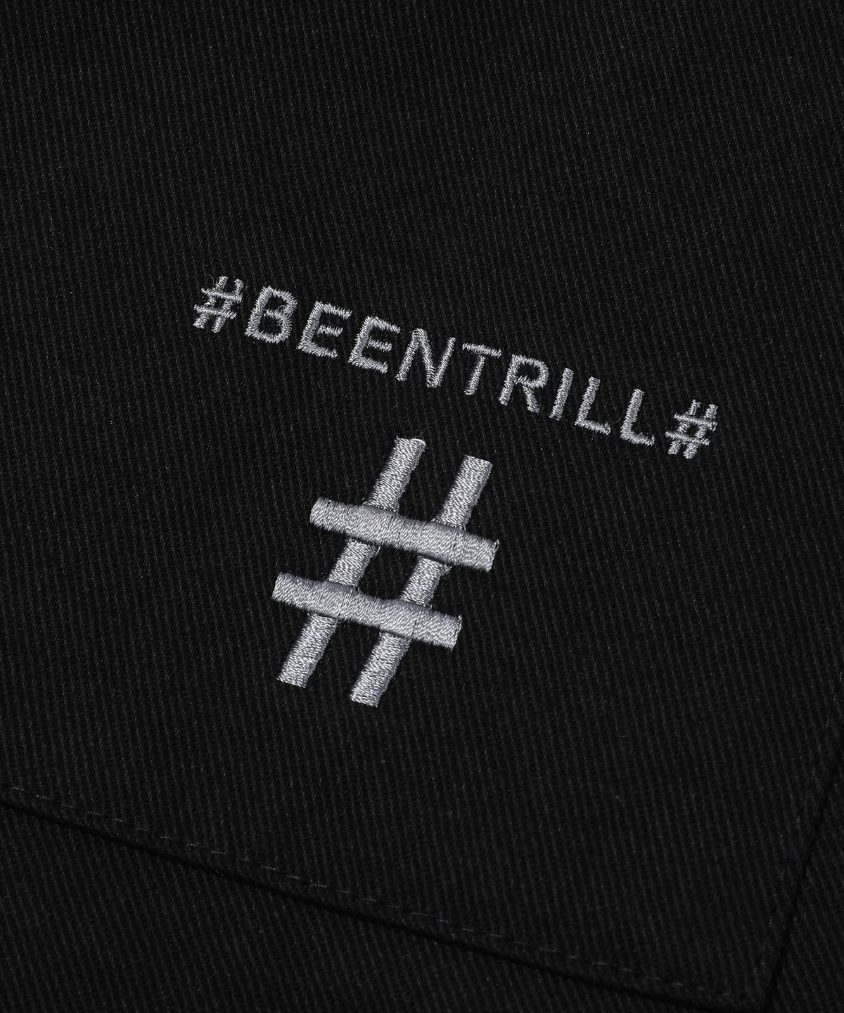 빈트릴(BEENTRILL) 이지 코튼 와이드 팬츠(블랙)