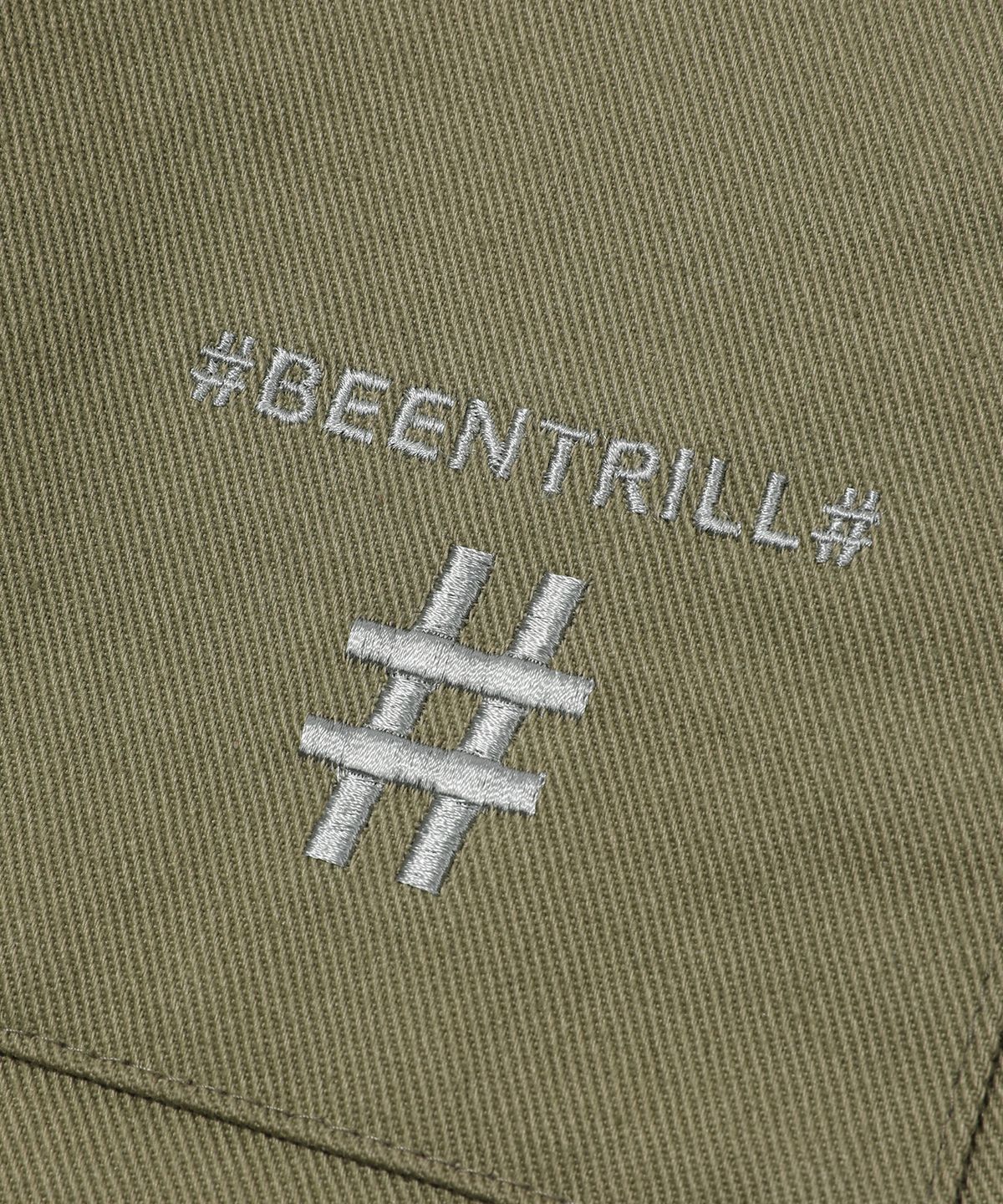 빈트릴(BEENTRILL) 이지 코튼 와이드 팬츠(카키)