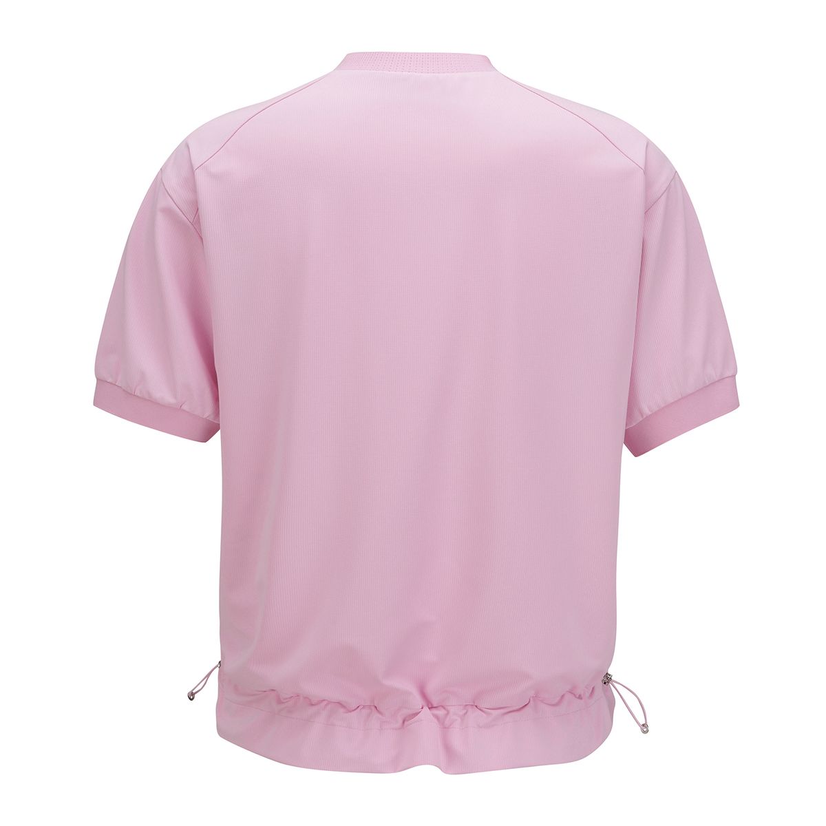 어뉴골프(ANEW GOLF) WOMEN WOVEN BLOCK MOCK NECK T-SHIRT_LP