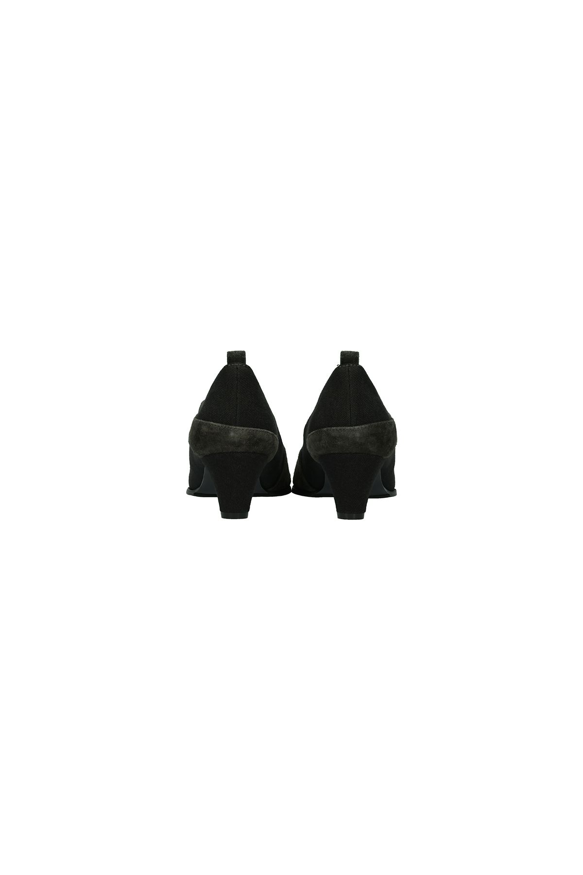 포트리스(4TRESS) LEATHER LAYERING PUMPS 01 BLACK