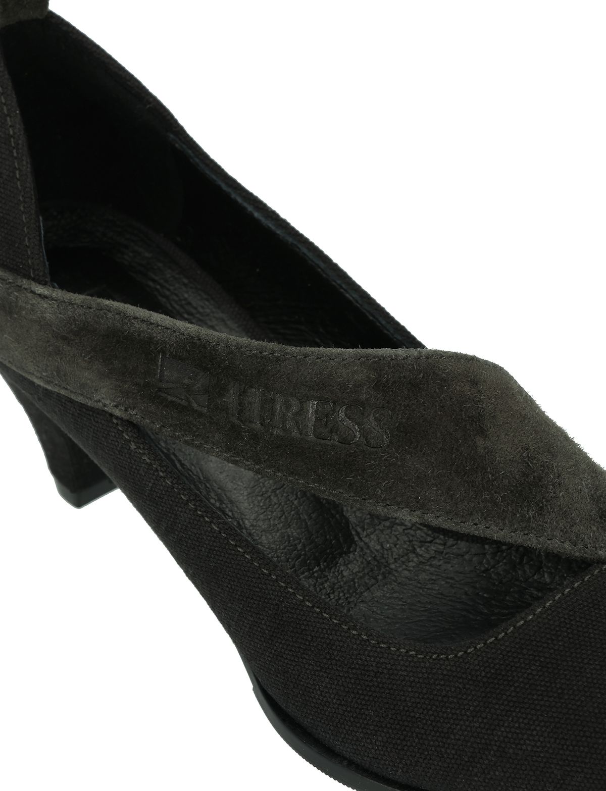 포트리스(4TRESS) LEATHER LAYERING PUMPS 01 BLACK