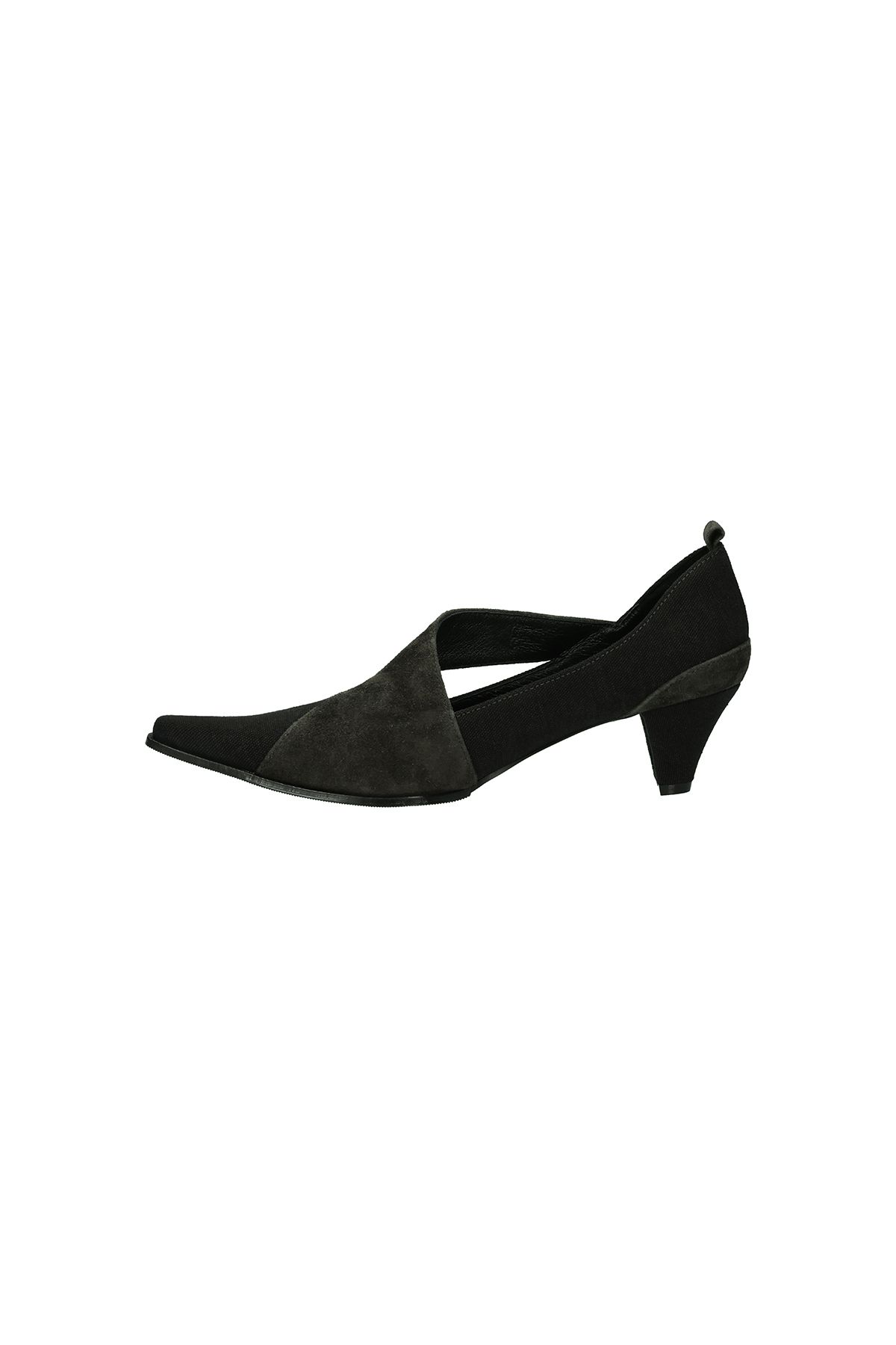 포트리스(4TRESS) LEATHER LAYERING PUMPS 01 BLACK