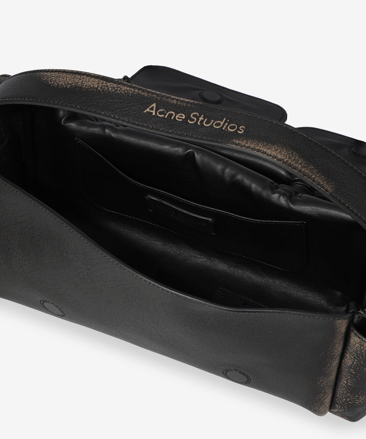 아크네 스튜디오(ACNE STUDIOS) 멀티 포켓 토트백 - 다크 브라운:베이지 / A10368AIP
