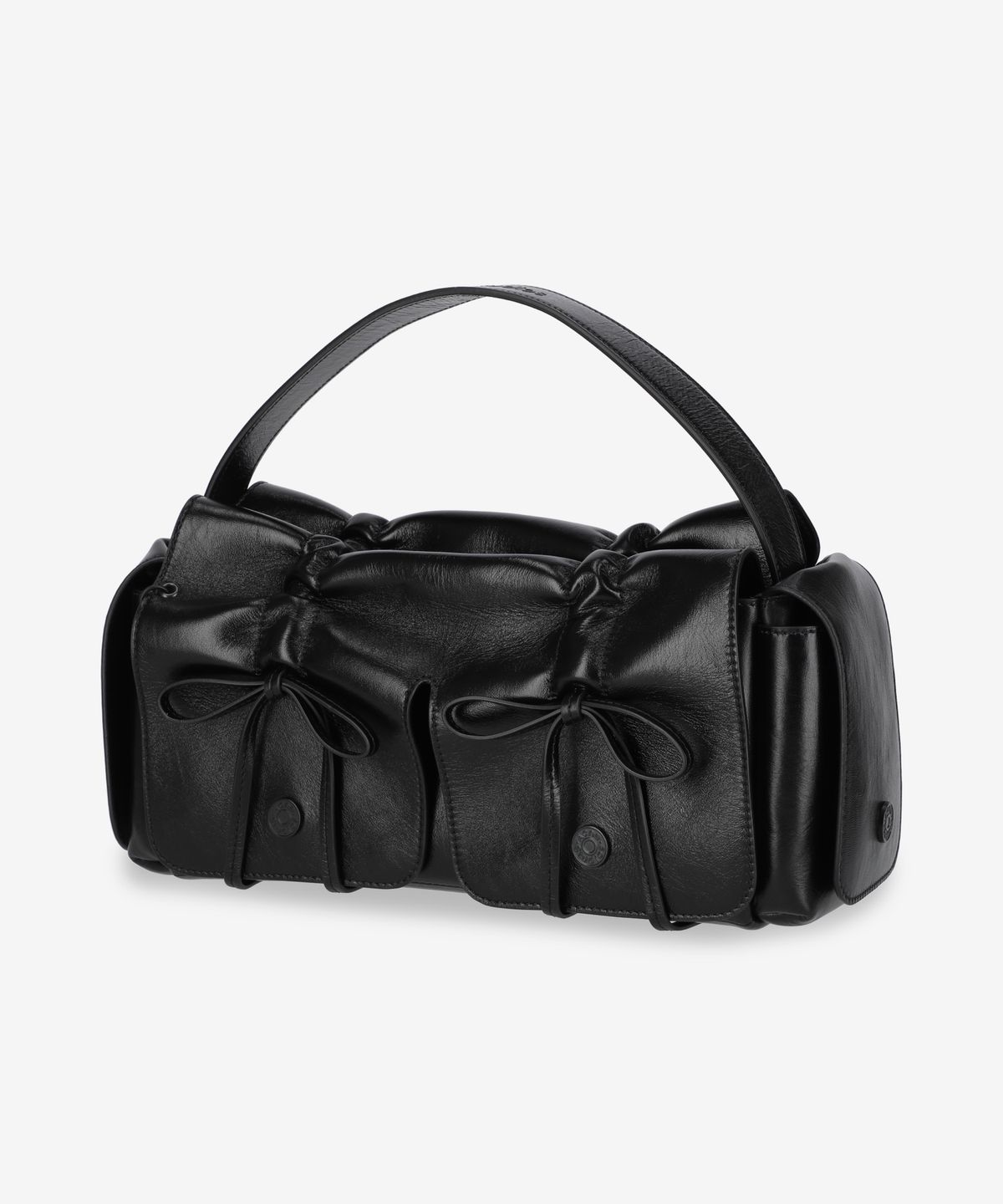 아크네 스튜디오(ACNE STUDIOS) 멀티 포켓 토트백 - 블랙 / A10432900