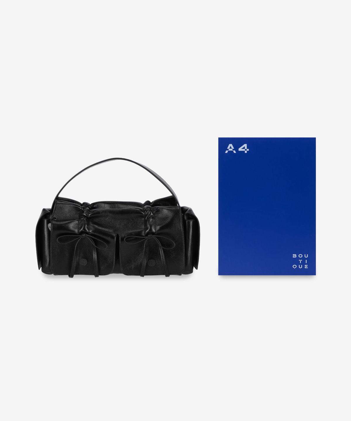 아크네 스튜디오(ACNE STUDIOS) 멀티 포켓 토트백 - 블랙 / A10432900
